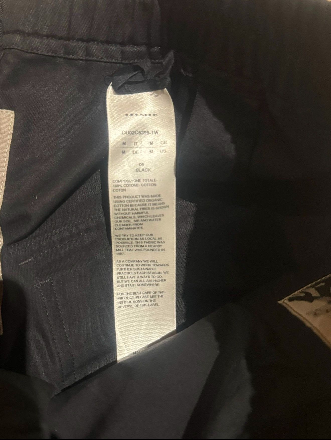 Rick Owens Black Cargo Bela Size US 32 / EU 48 - 3 Thumbnail