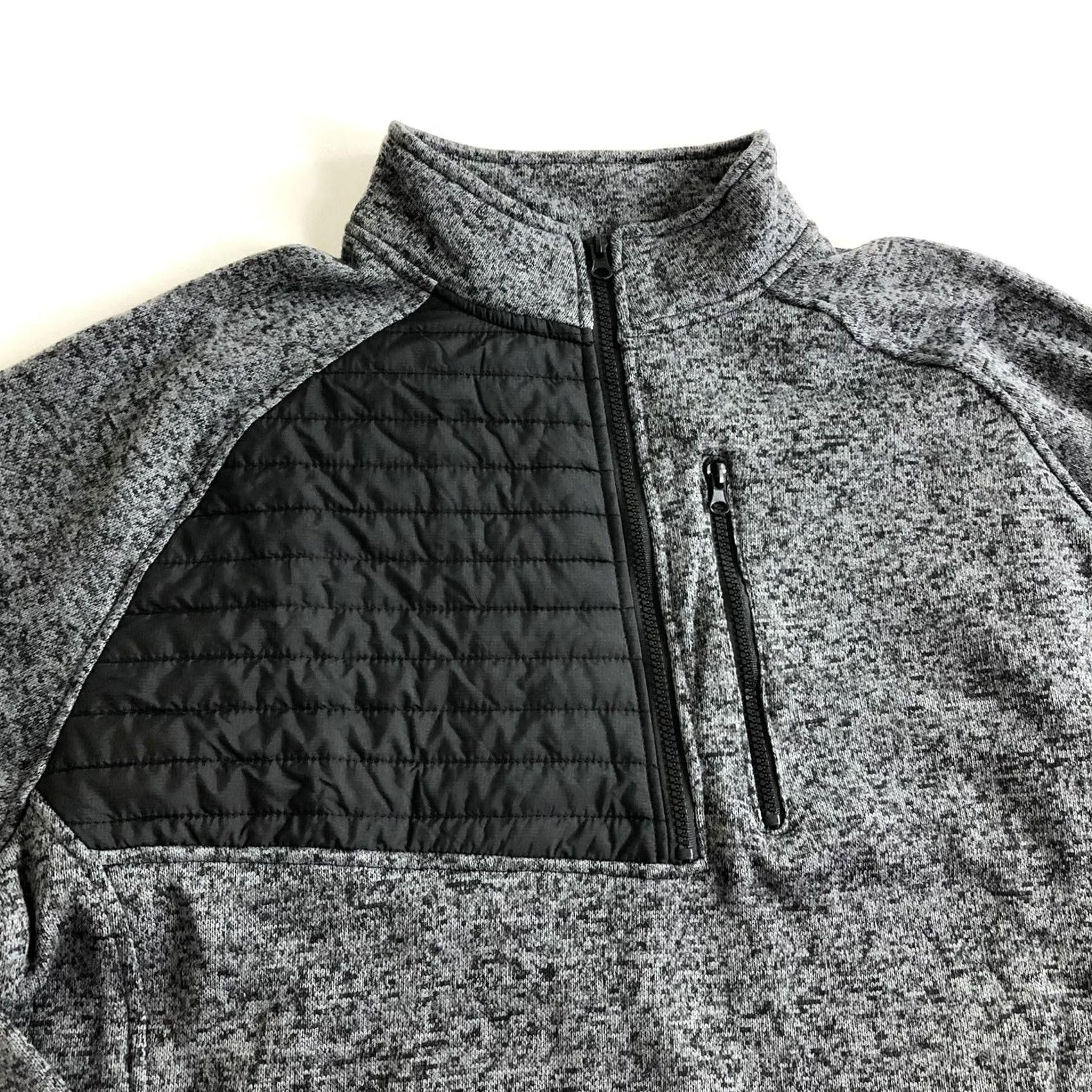 Vintage NRA 2XL Pullover Jacket 1/4 Zip Black Gray Logo Mock Neck Mens Activewear Jacket Size US XXL / EU 58 / 5 - 7 Thumbnail