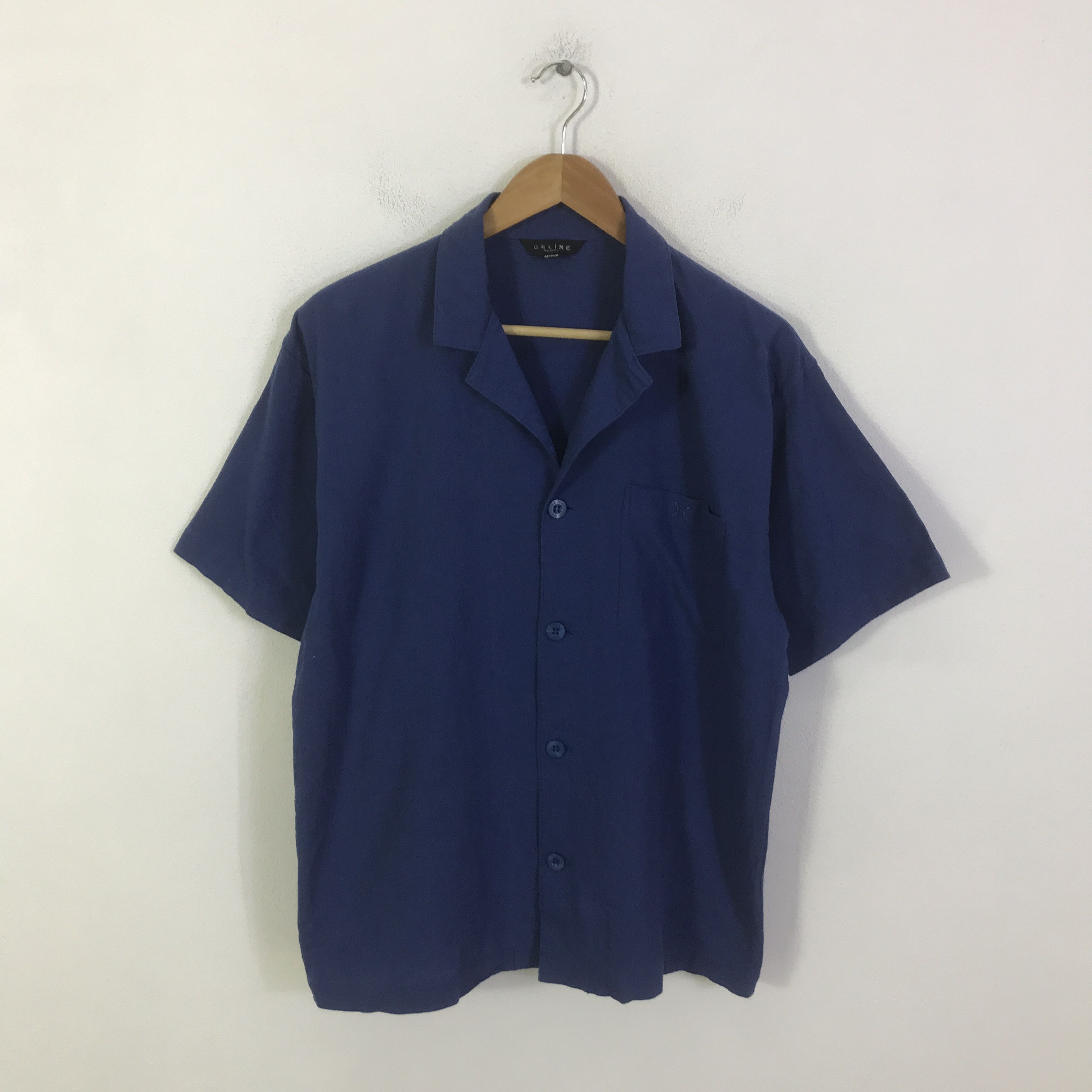 Celine Celine luxury style Button Up shirt K117B28 Size US M / EU 48-50 / 2 - 1 Thumbnail