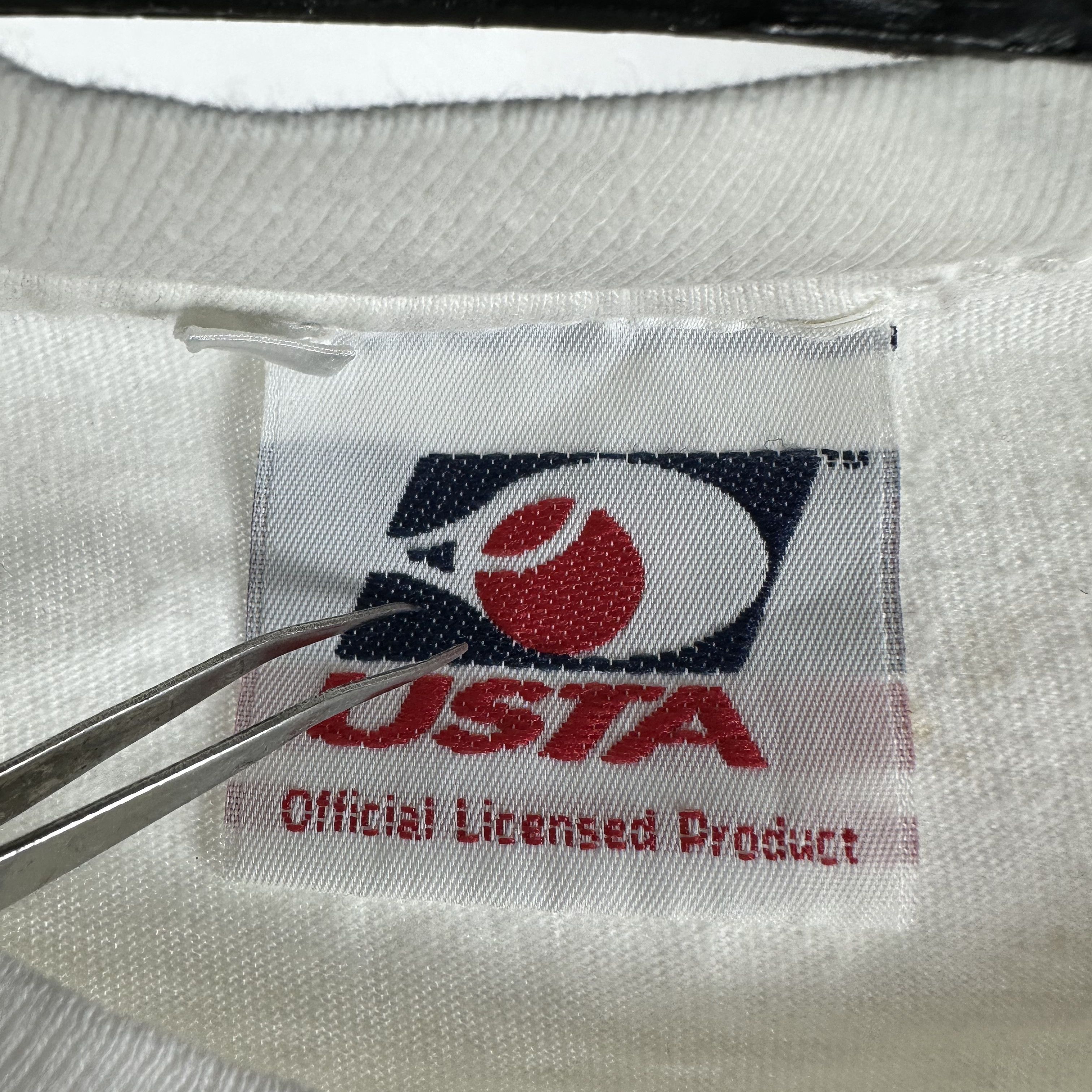 Vintage Vintage 90s US Open Tennis Championship Flushing Meadows Tee Size US XL / EU 56 / 4 - 5 Thumbnail