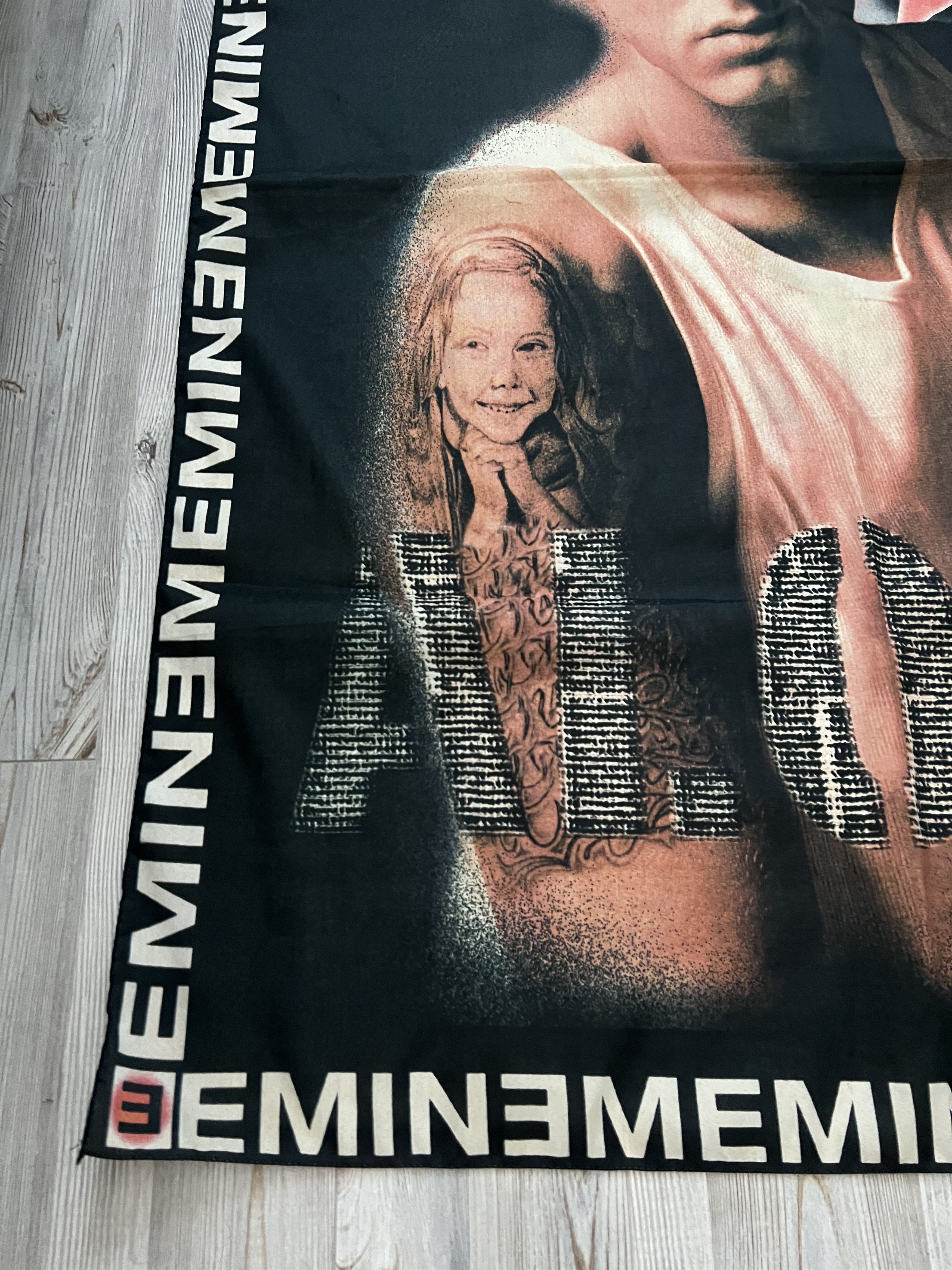 Eminem 2003 Eminem Concert Banner Poster We Die Alone Slim Shady Size ONE SIZE - 2 Thumbnail