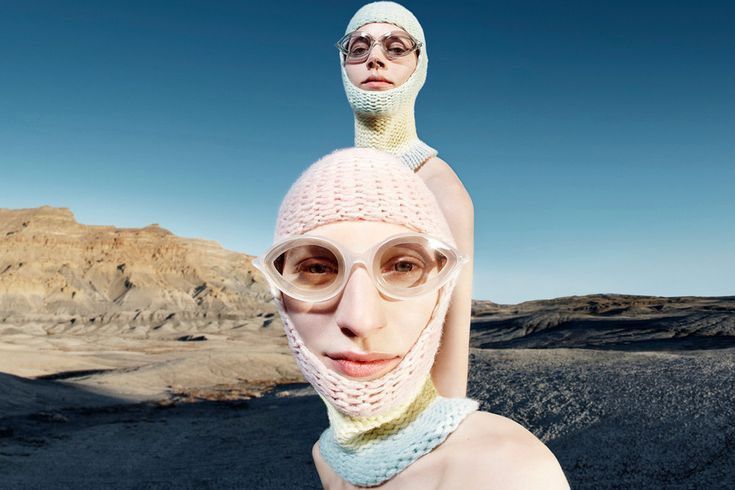Calvin Klein 205W39NYC × Raf Simons Calvin Klein 205w39nyc x RAF Simon’s Runway Ice Balaclava Size ONE SIZE - 2 Thumbnail