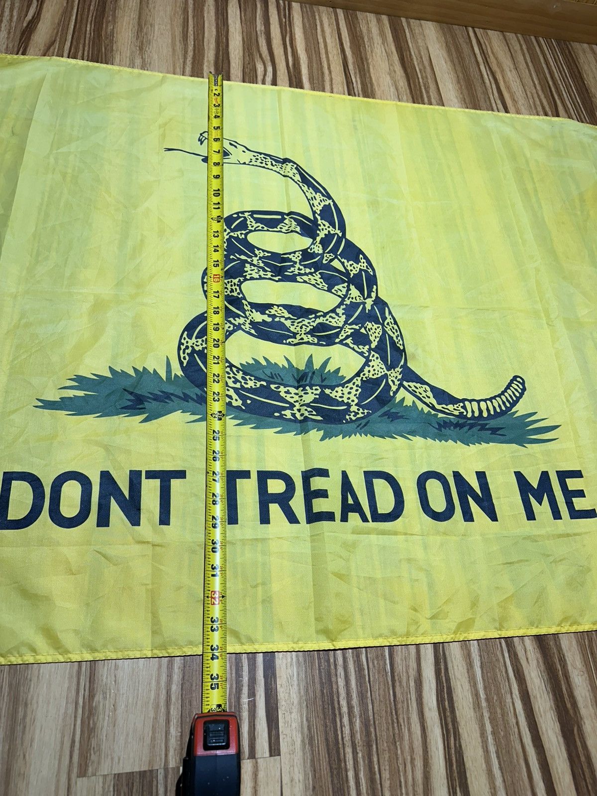 Other Yellow don’t tread on me large flag Size ONE SIZE - 5 Thumbnail