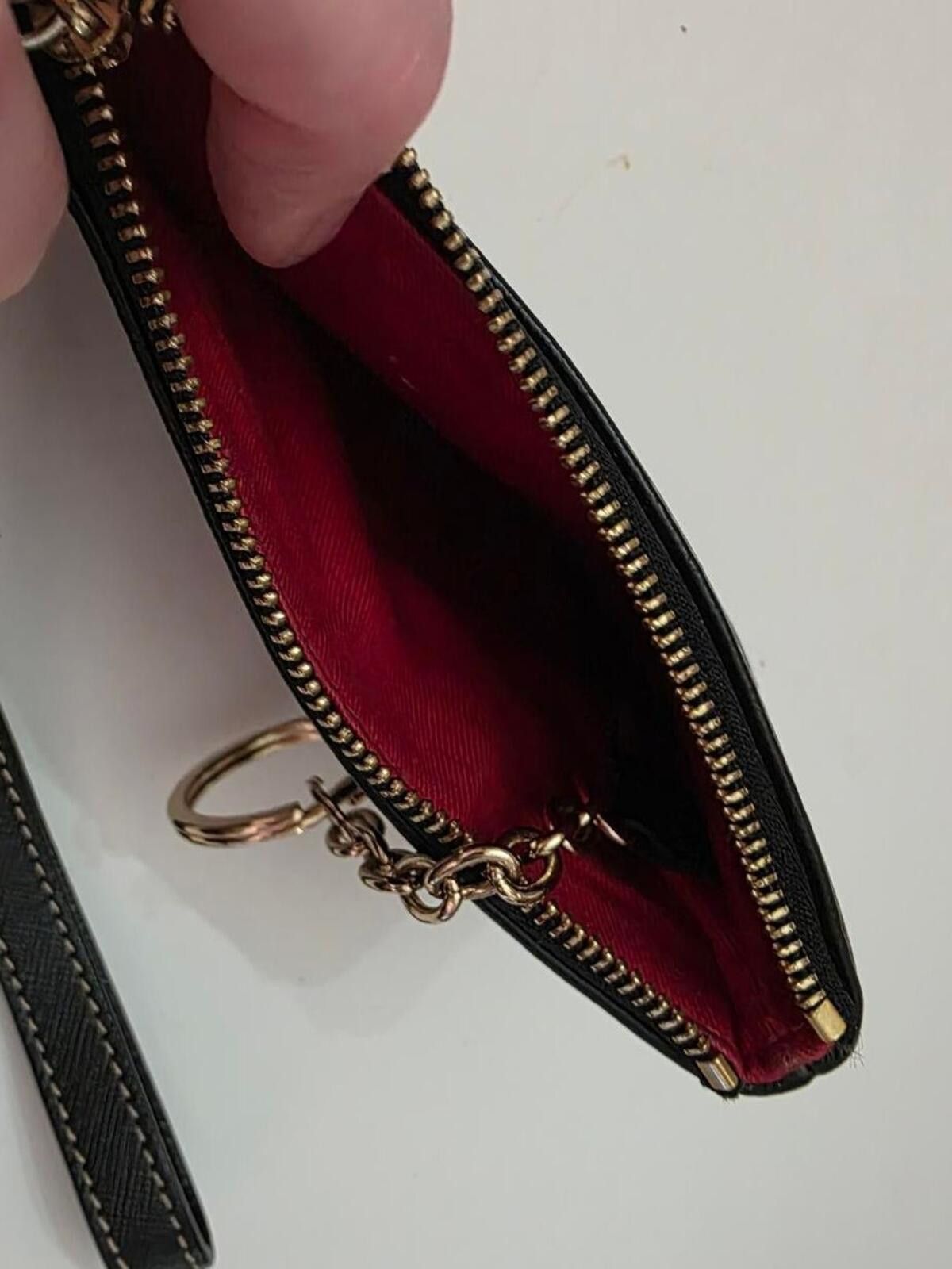 Dooney & Bourke Dooney & Bourke Signature Monogram Black Wristlet With Strap Size ONE SIZE - 3 Thumbnail