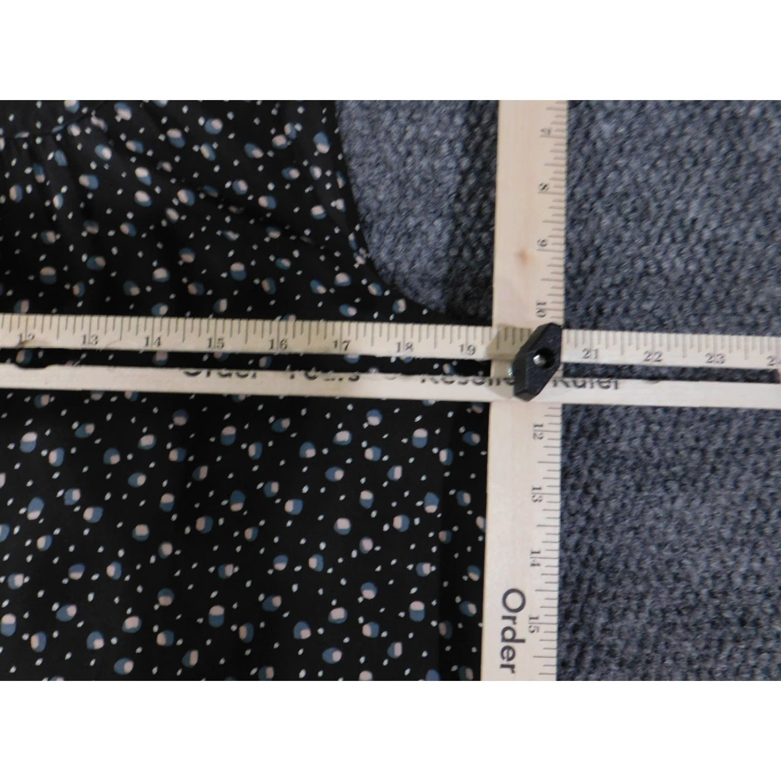 Ann Taylor Loft Blouse Womens S Black Sleeveless Polka Dot High Neck Lightweight Round Neck Pullover Casual Polyester Knit Ann Taylor Loft Size S / US 4 / IT 40 - 5 Thumbnail