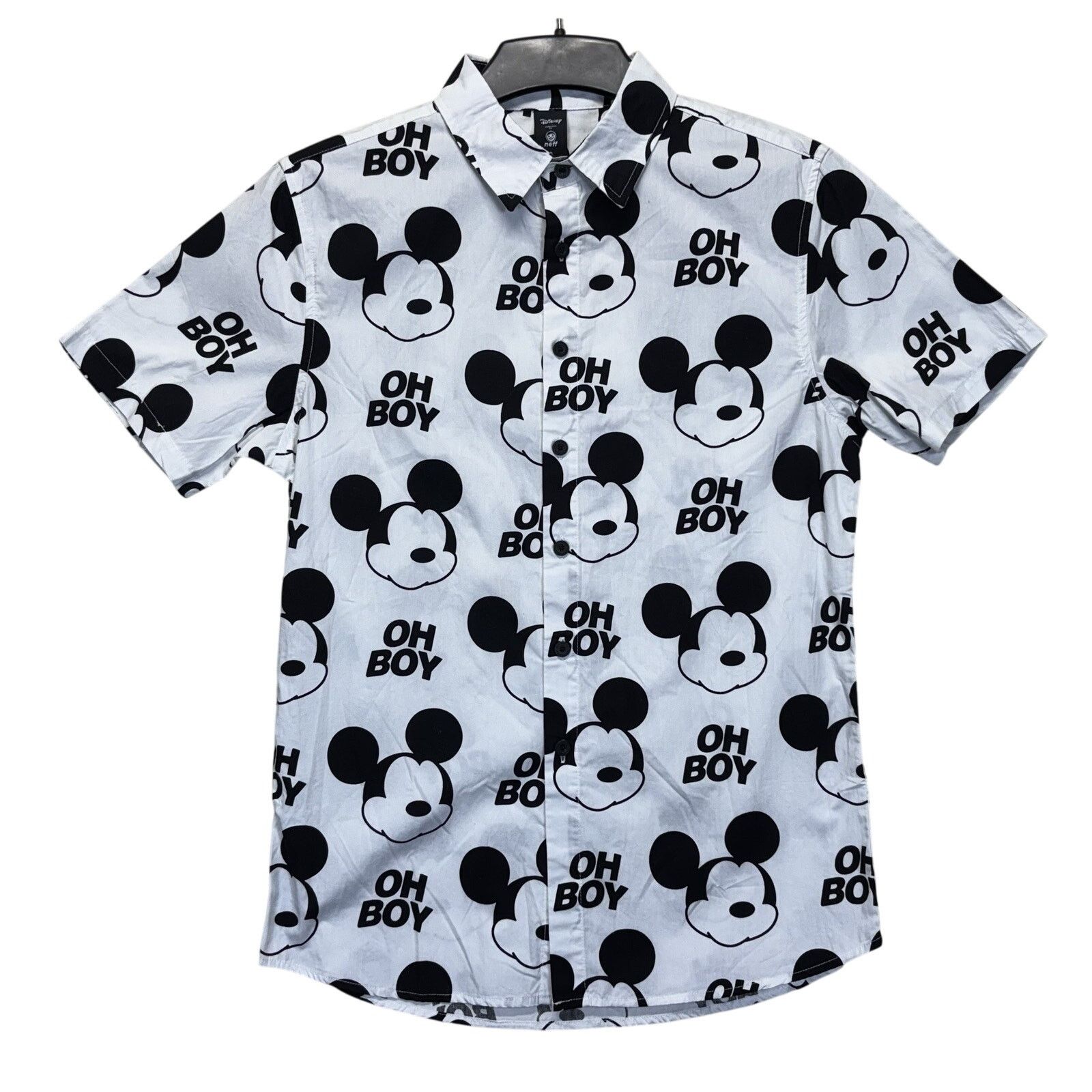NEFF DISNEY X NEFF Mickey Mouse Men’s Size S Button Up Shirt Size US S / EU 44-46 / 1 - 1 Thumbnail