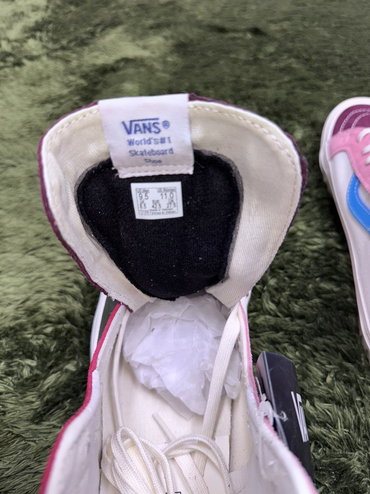 Designer × Vans [US9.5] vans vault sk8 hi “ sample “ multi color Size US 9.5 / EU 42-43 - 7 Thumbnail