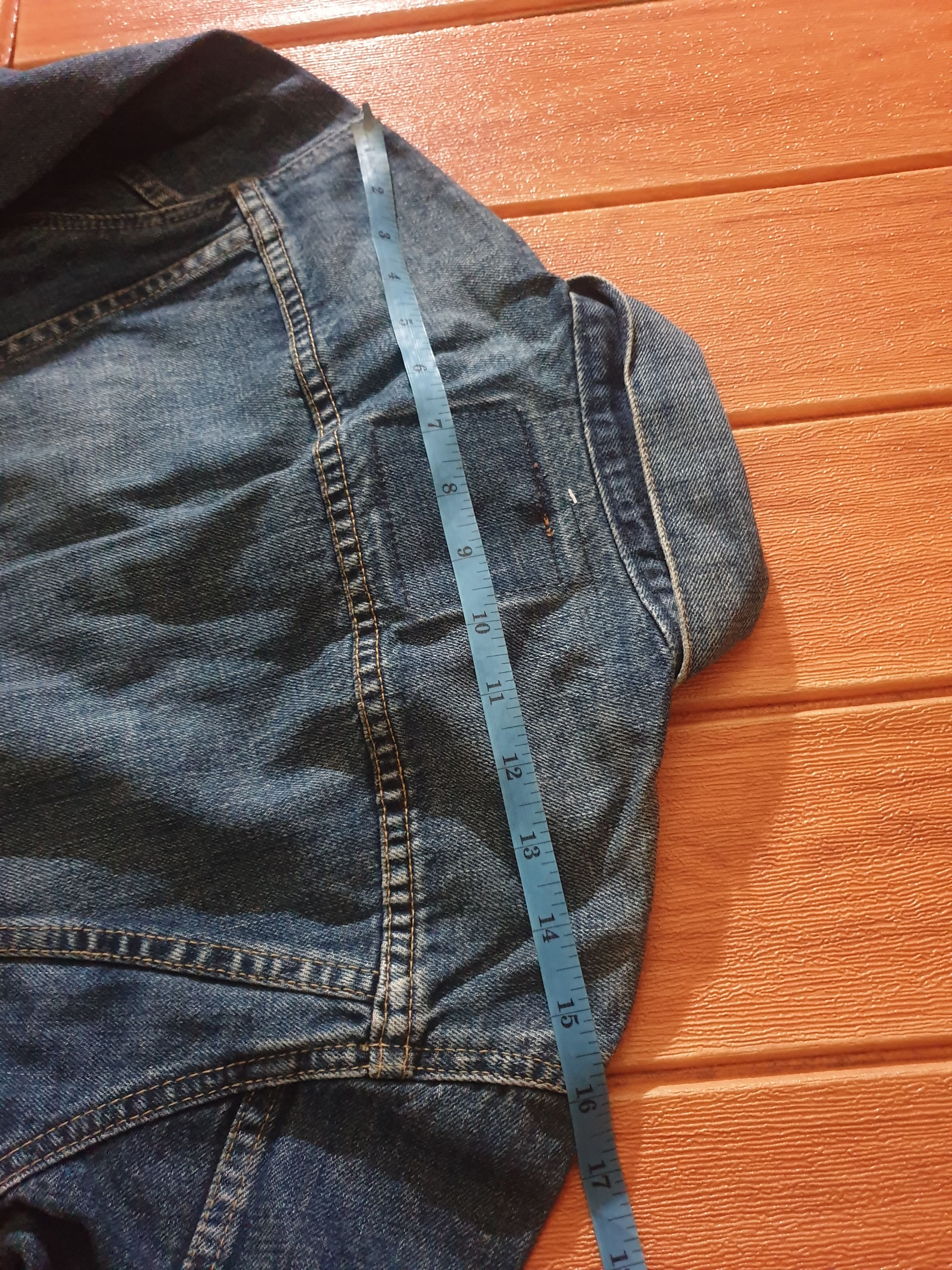 Levi's 💥Vintage Levis big E J22 denim Jacket Size US XS / EU 42 / 0 - 12 Thumbnail