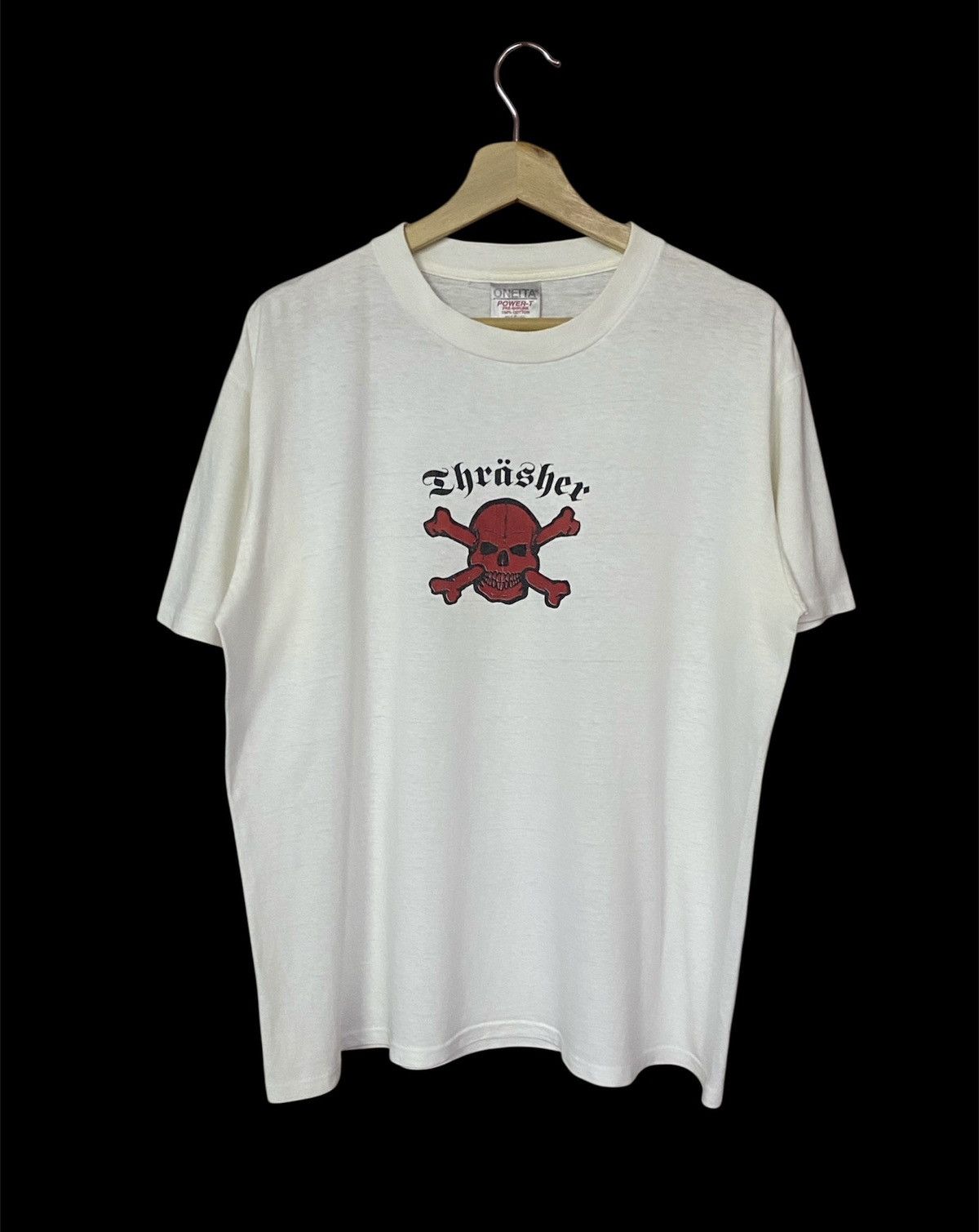 Thrasher × Vintage Vintage Thrasher Skull 1993 Skete Tee Size US L / EU 52-54 / 3 - 1 Thumbnail