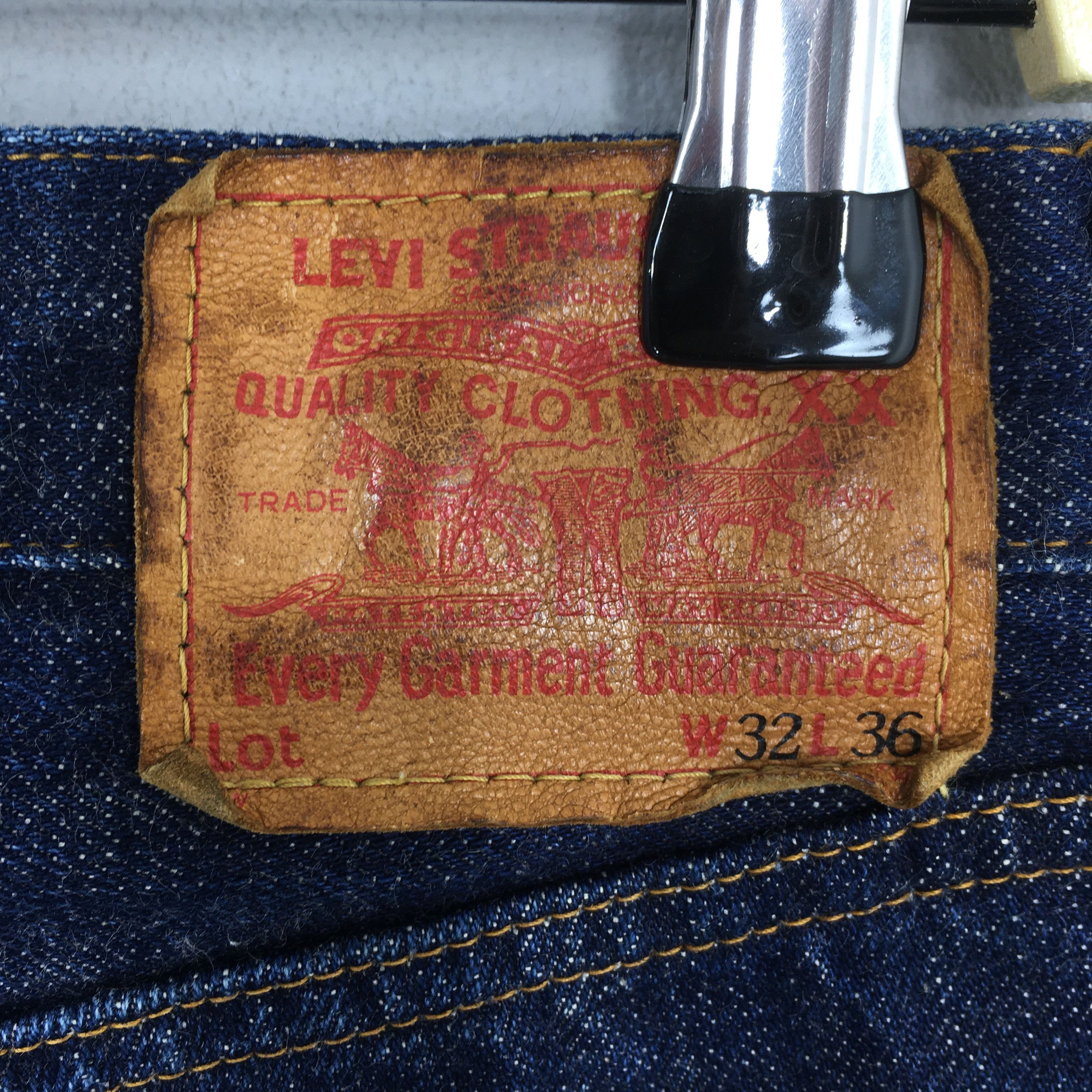 Levi's Size 29x32 Vintage Levi's 50SXX Big E Jeans S266 Size US 29 - 11 Thumbnail