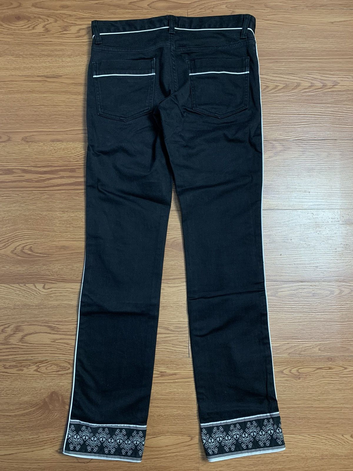 Undercover Women Undercover Embroidered Skull Pants Size 29" - 4 Thumbnail