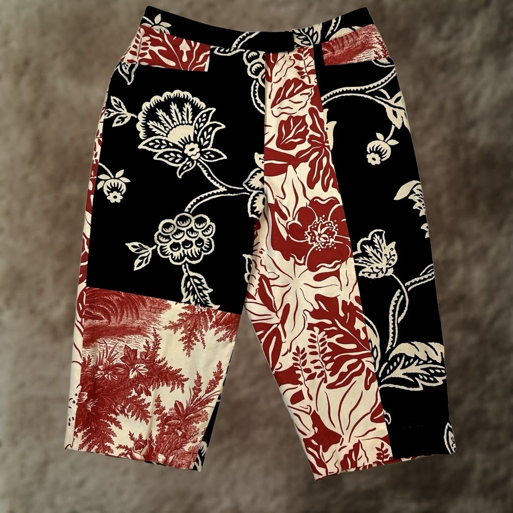 Vintage VINTAGE Tapp New York Capri Pants Shirt? Size 32" / US 10 / IT 46 - 1 Thumbnail