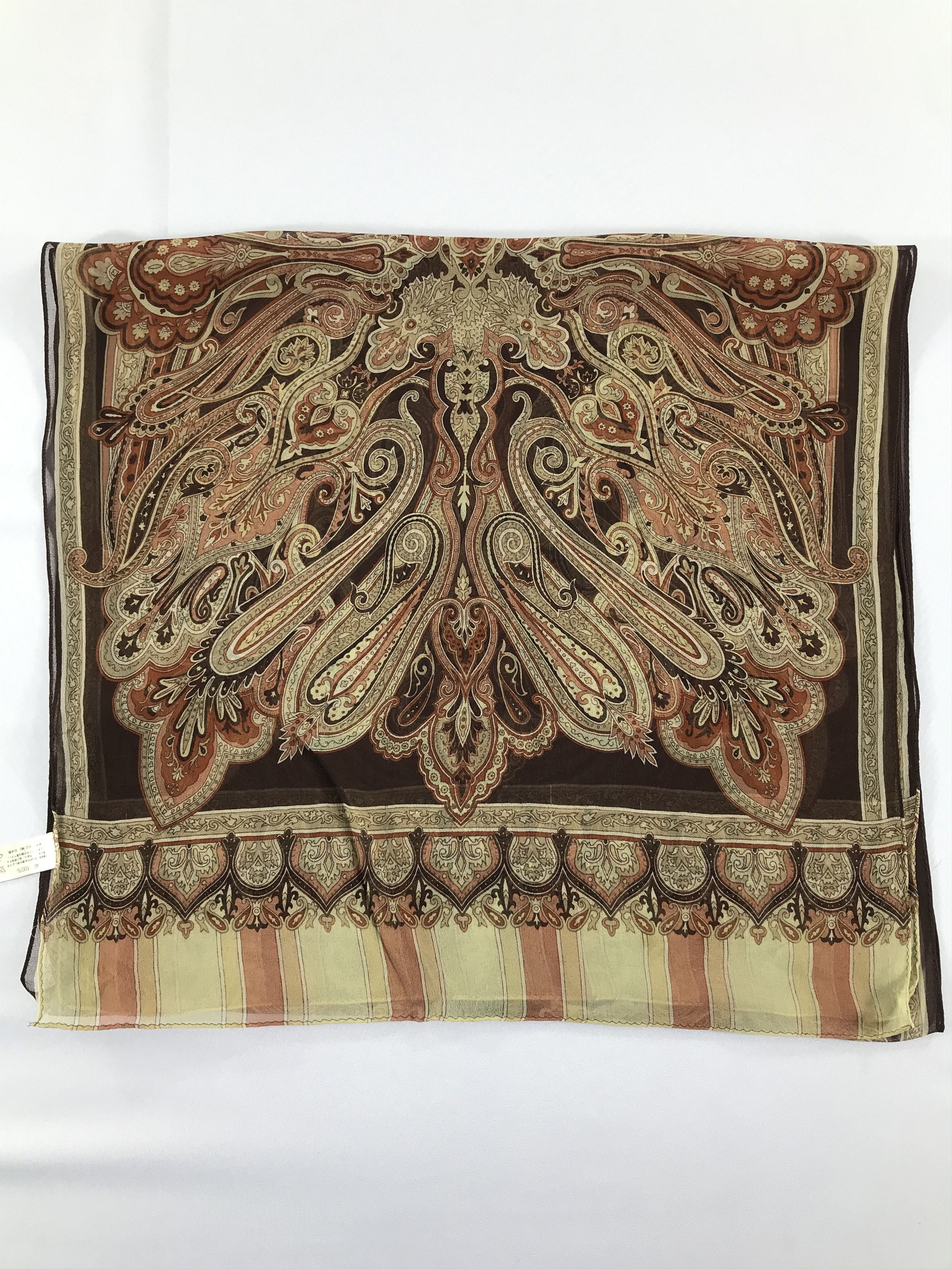 Vintage Vintage Silk Scarf Size ONE SIZE - 2 Thumbnail