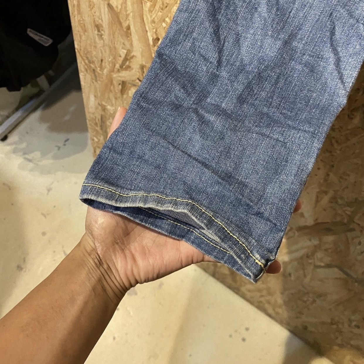 Designer × Issey Miyake × Japanese Brand Issey Miyake Ne-Net Buckle Back Jeans Size US 32 / EU 48 - 8 Thumbnail