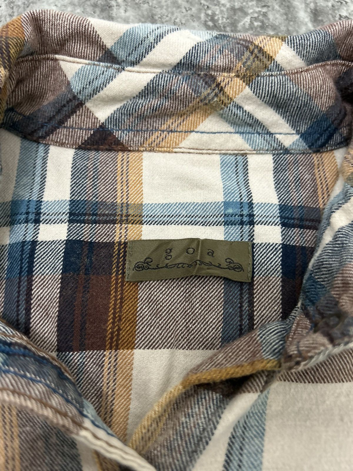 GOA Goa Japan Flannel Western Button Shirt Size US M / EU 48-50 / 2 - 12 Thumbnail