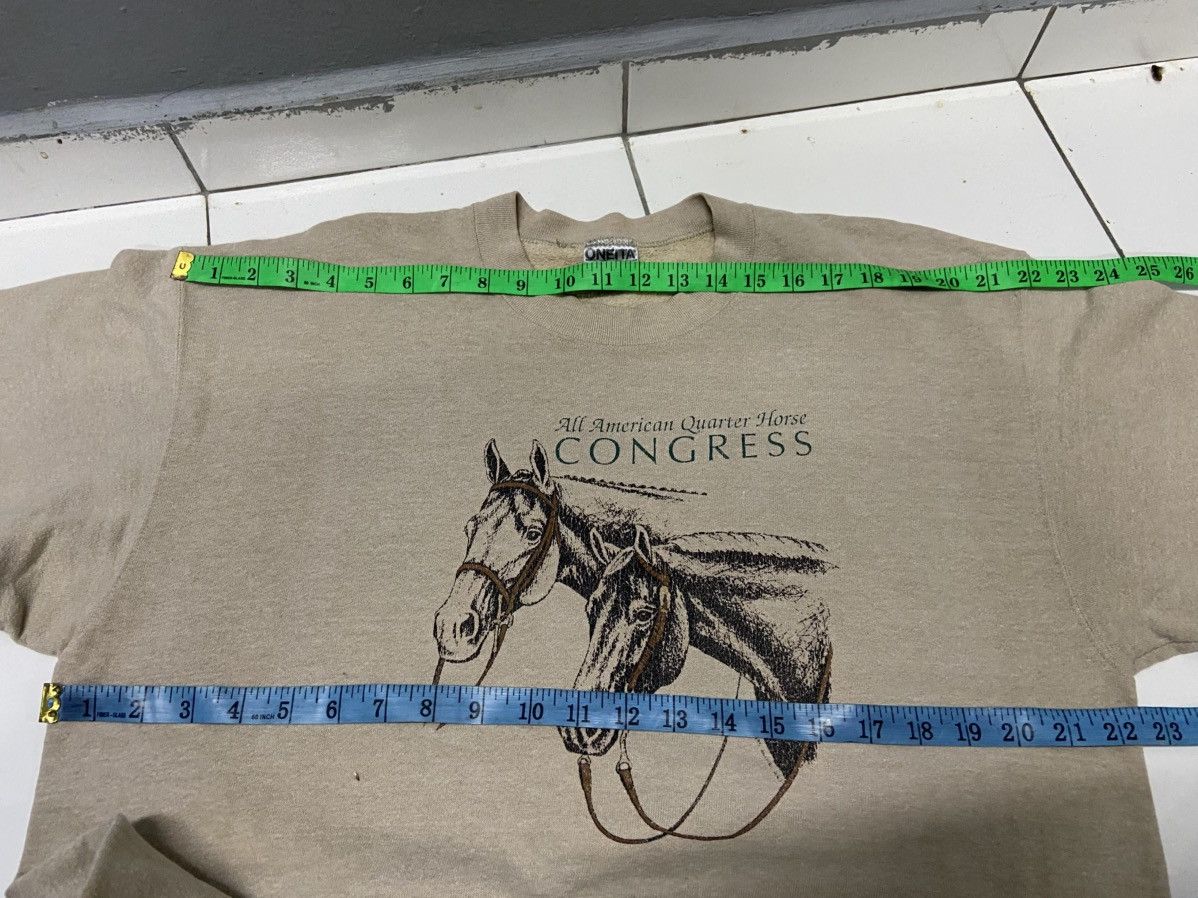 Vintage VINTAGE 90’s ALL AMERICAN QUARTER HORSE CONGRESS SWEATSHIRT Size US L / EU 52-54 / 3 - 9 Thumbnail
