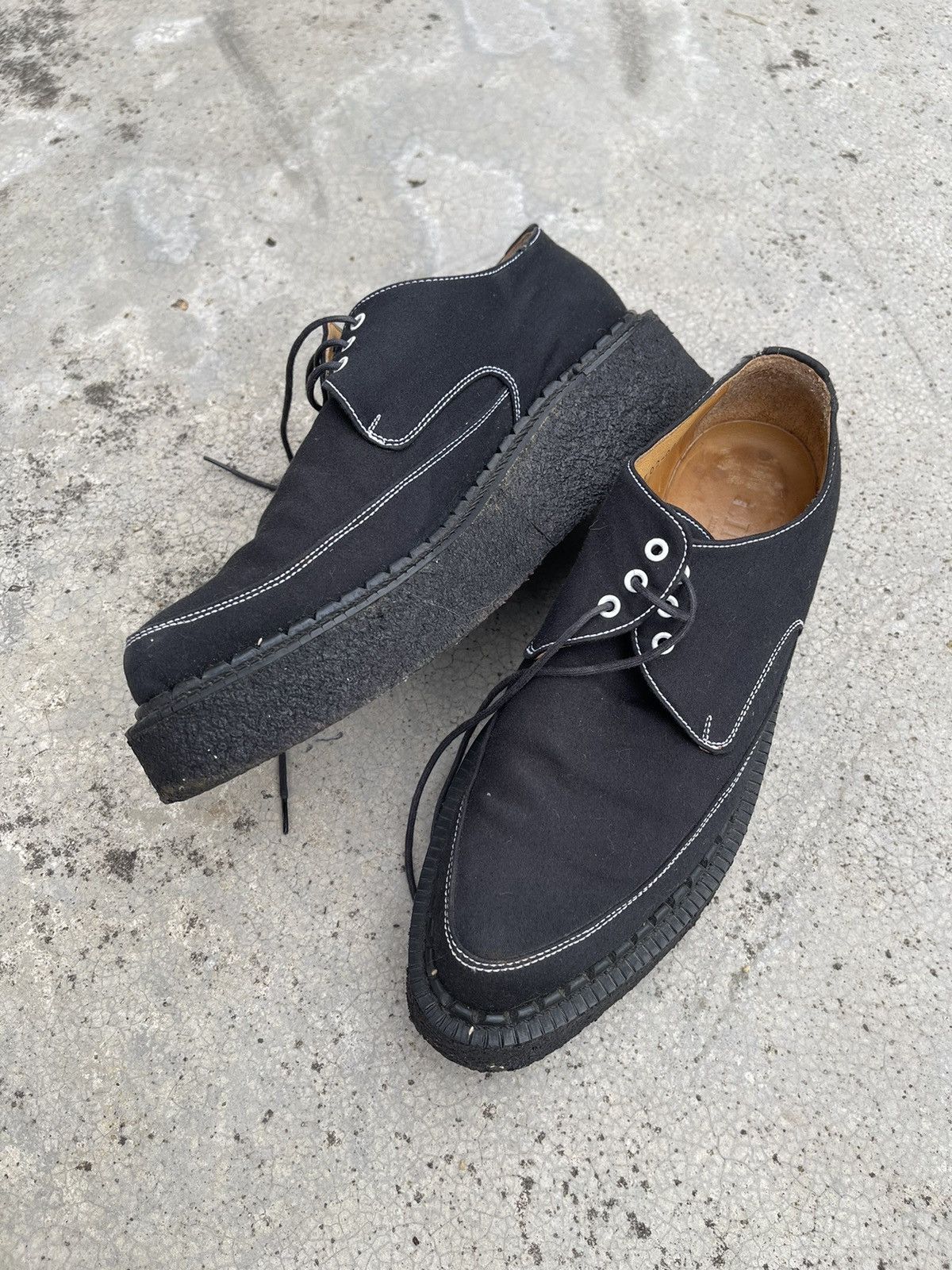 Japanese Brand × Limi Feu × Yohji Yamamoto Limi Feu Creeper Shoes 7uk Woman Punk Goth Yohji Yamamoto Size US 7 / IT 37 - 4 Thumbnail
