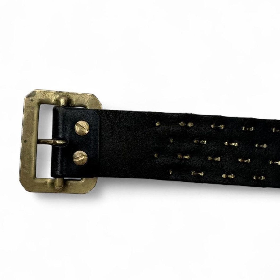 Undercover x Rats Gold Studded Belt