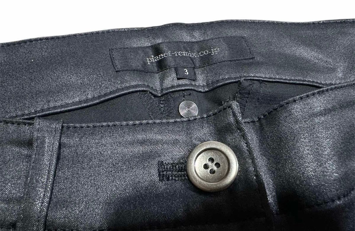 If Six Was Nine × Japanese Brand × Le Grande Bleu (L.G.B.) 🔥Sick Y2K Japanese Planet Remix Co.Jp Biker Pants Wax Black Size US 30 / EU 46 - 10 Thumbnail