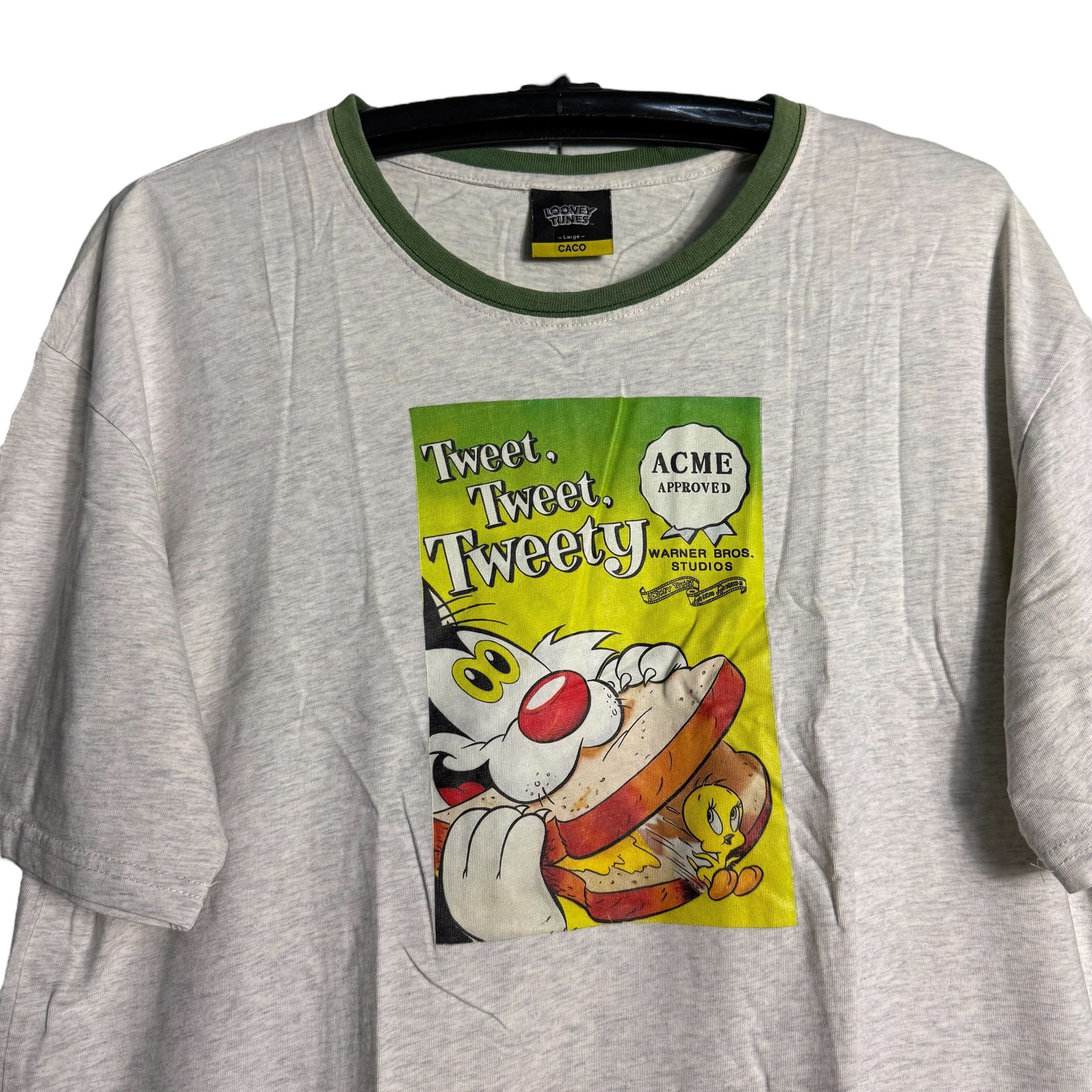Warner Bros 🔥RARE🔥Vintage Looney Tunes Warner Bros T-shirt Size US L / EU 52-54 / 3 - 2 Thumbnail