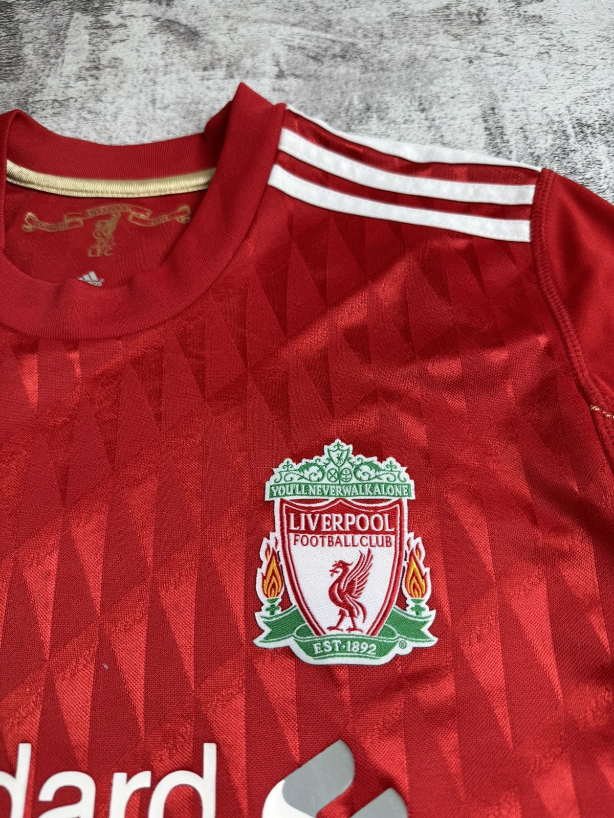 Adidas #10 Joe Cole LFC Liverpool 2010 2012 Men’s Medium Size Soccer Football T Shirt Jersey Size US M / EU 48-50 / 2 - 10 Thumbnail