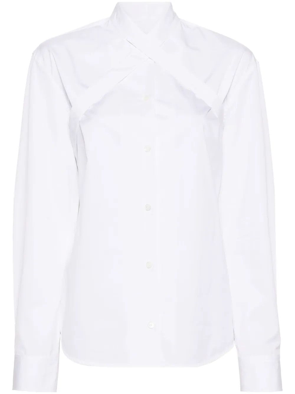 Off-White o1y1225 Solid Color Shirt in White Size M / US 6-8 / IT 42-44 - 1 Thumbnail
