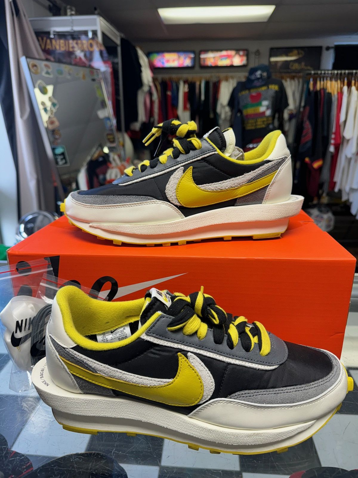 Nike × Sacai × Undercover Nike Undercover Sacai LDwaffle yellow US  