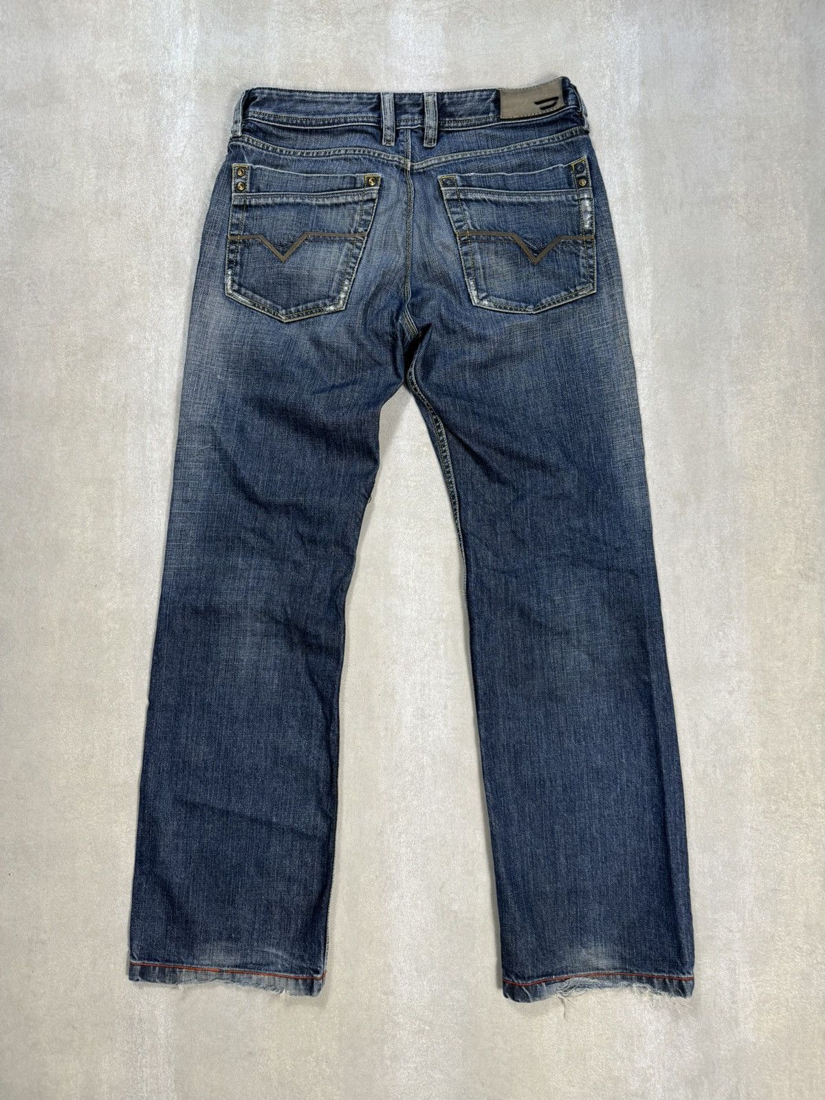 Diesel × Diesel Black Gold Diesel Destresed Trapper Jeans Size US 30 / EU 46 - 1 Thumbnail