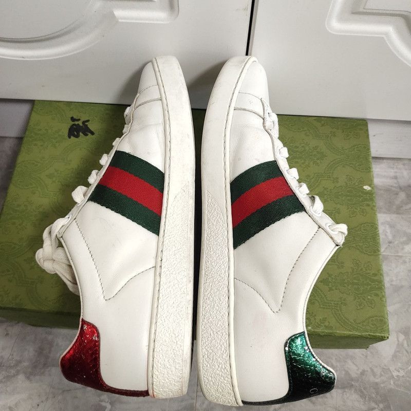 Gucci Gucci Ace Embroidered Fashion Sneakers for Women -2508 Size US 6 / IT 36 - 6 Thumbnail