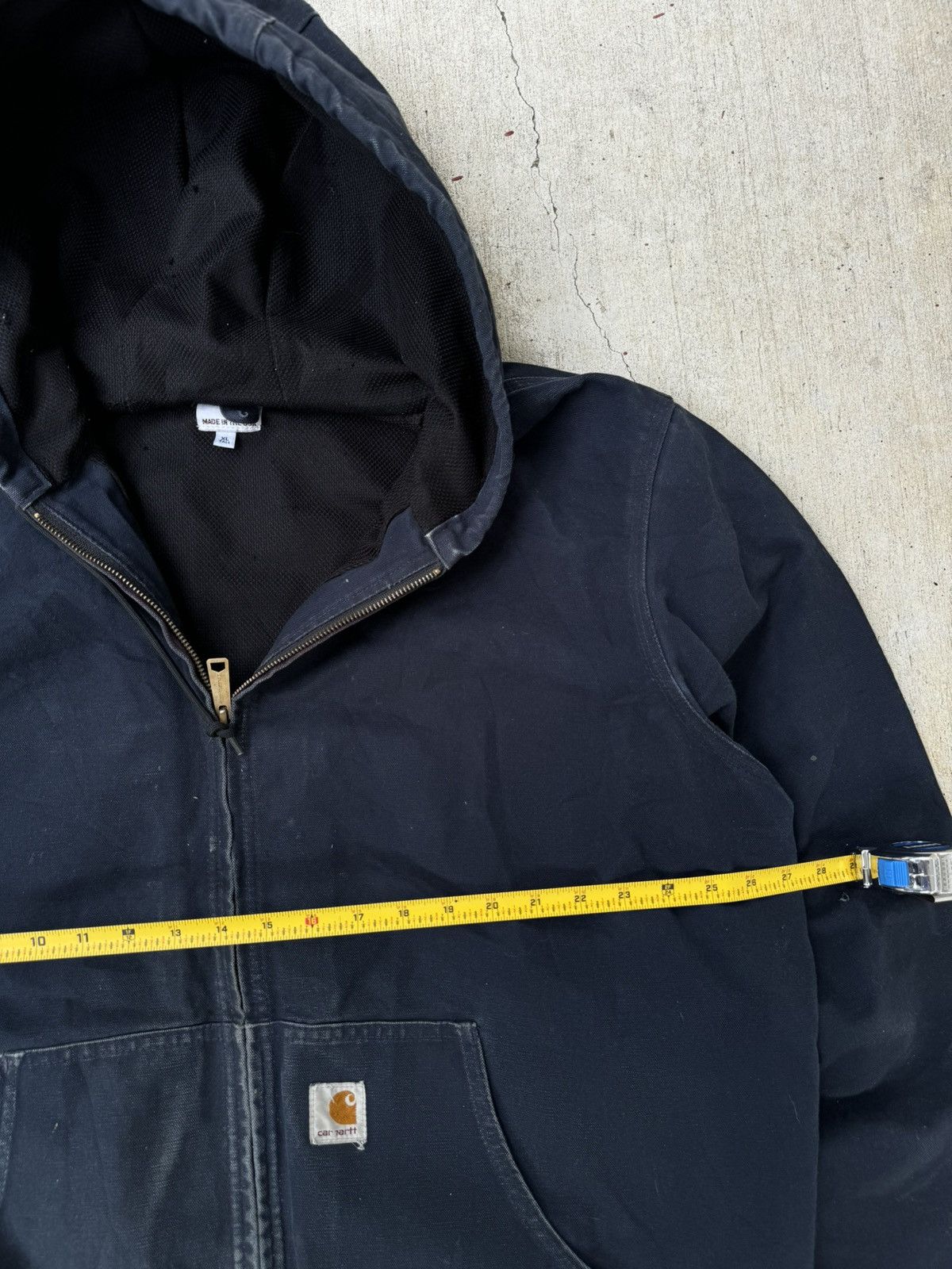 Carhartt × Vintage Vintage navy blue carhartt jacket Size US XL / EU 56 / 4 - 3 Thumbnail