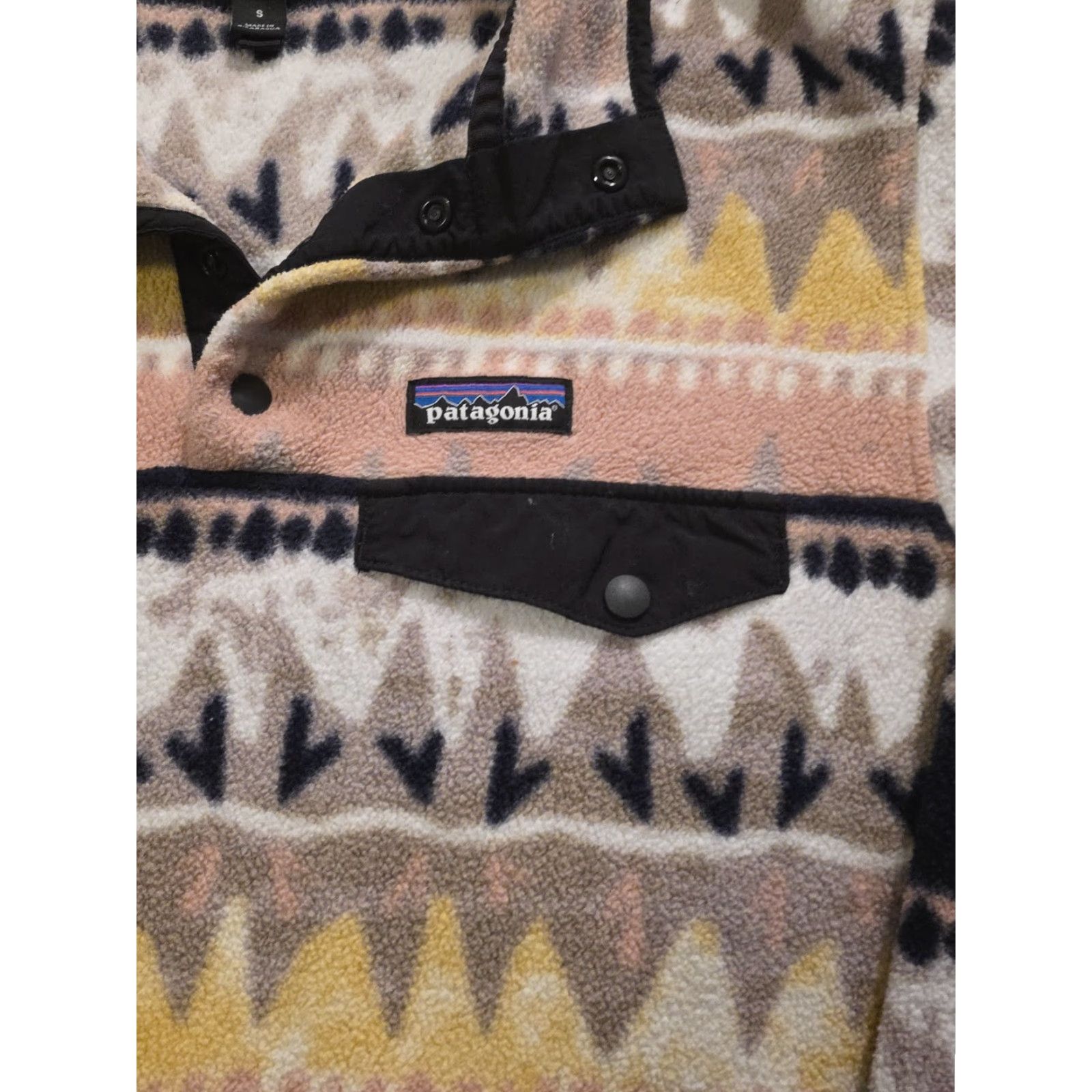 Patagonia VINTAGE Patagonia Synchilla Snap T Bandicoot Marrow Pullover Fleece Women's Size Small Size S / US 4 / IT 40 - 4 Thumbnail