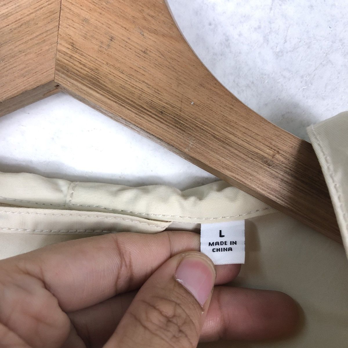 Japanese Brand 🔥Rich Brown Cream - Long Fly Coats Jacket Uniqlo Undercover Size US L / EU 52-54 / 3 - 14 Thumbnail