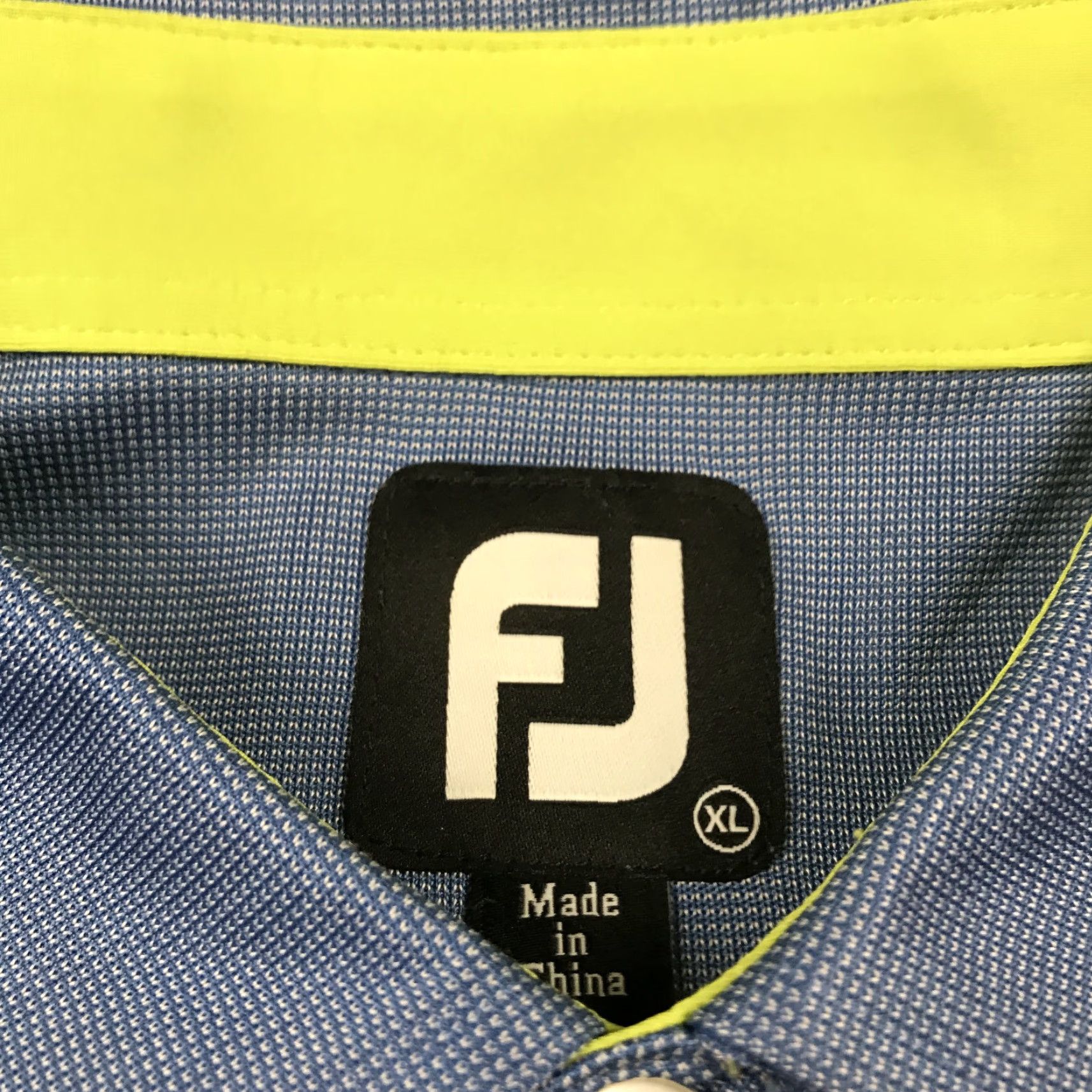 Footjoy FootJoy Polo Shirt Mens XL Blue Golf Performance Stretch Logo Polo Size US XL / EU 56 / 4 - 4 Thumbnail