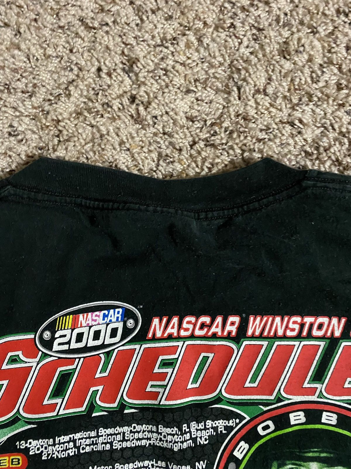 Vintage 2000 Bobby Labonte Racing Tee Size US XL / EU 56 / 4 - 9 Thumbnail