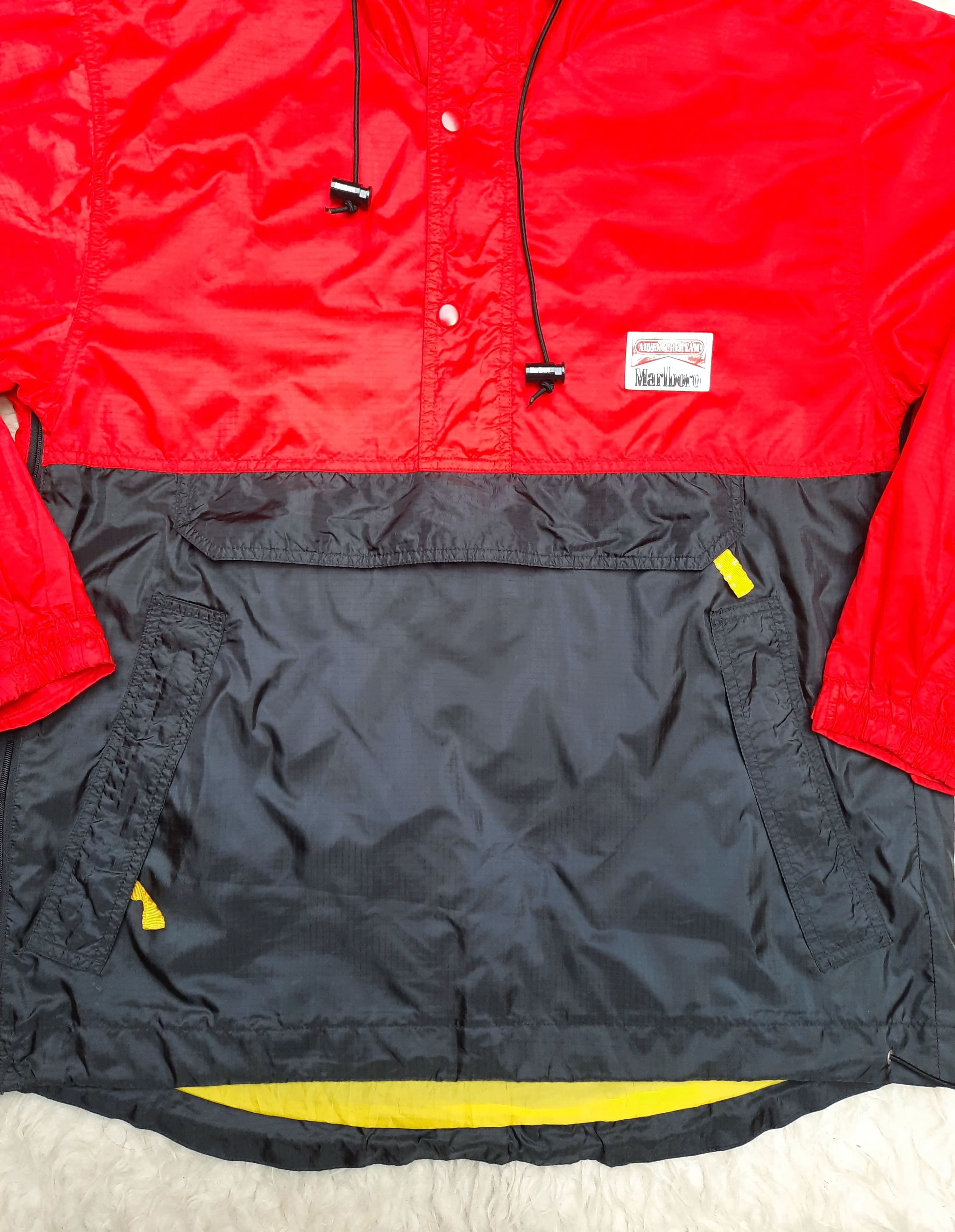 Marlboro Marlboro Vintage Zip Up Windbreaker Size US XL / EU 56 / 4 - 3 Thumbnail