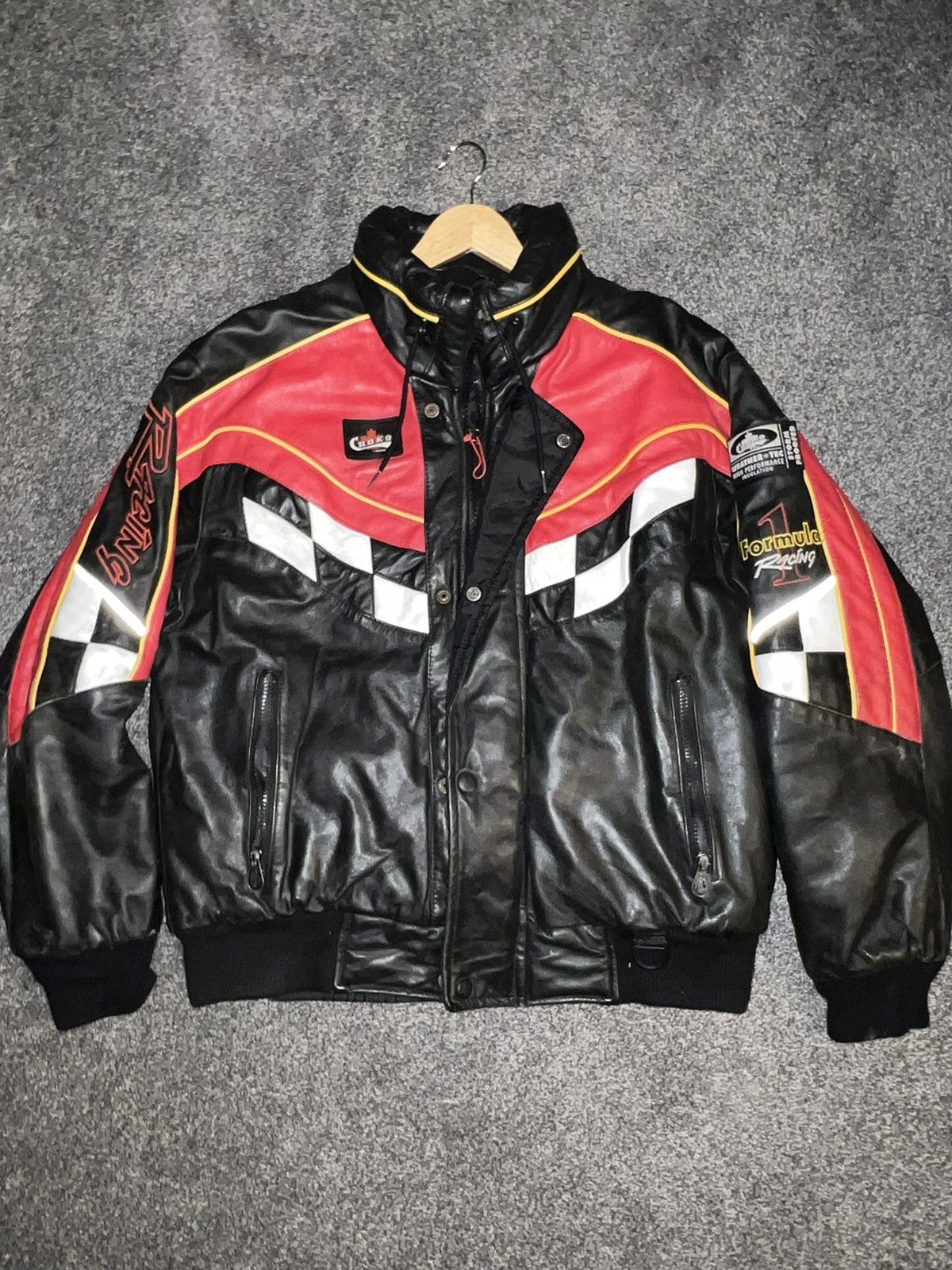 Formula 1 × Vintage Vintage choko formula 1 racing jacket | Grailed
