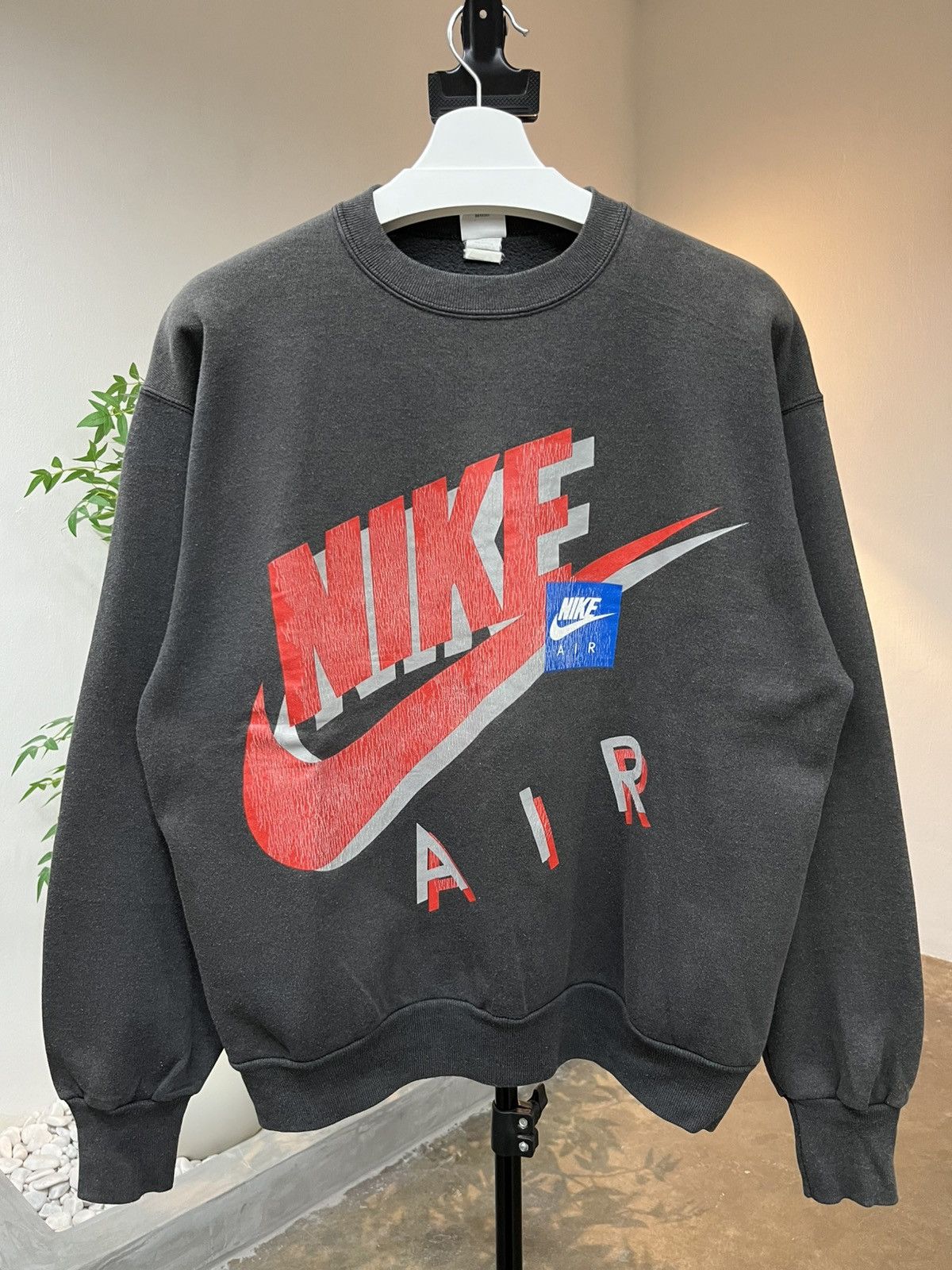 Nike VINTAGE 90'S NIKE AIR SWEATSHIRT MADE IN USA Size US M / EU 48-50 / 2 - 1 Thumbnail