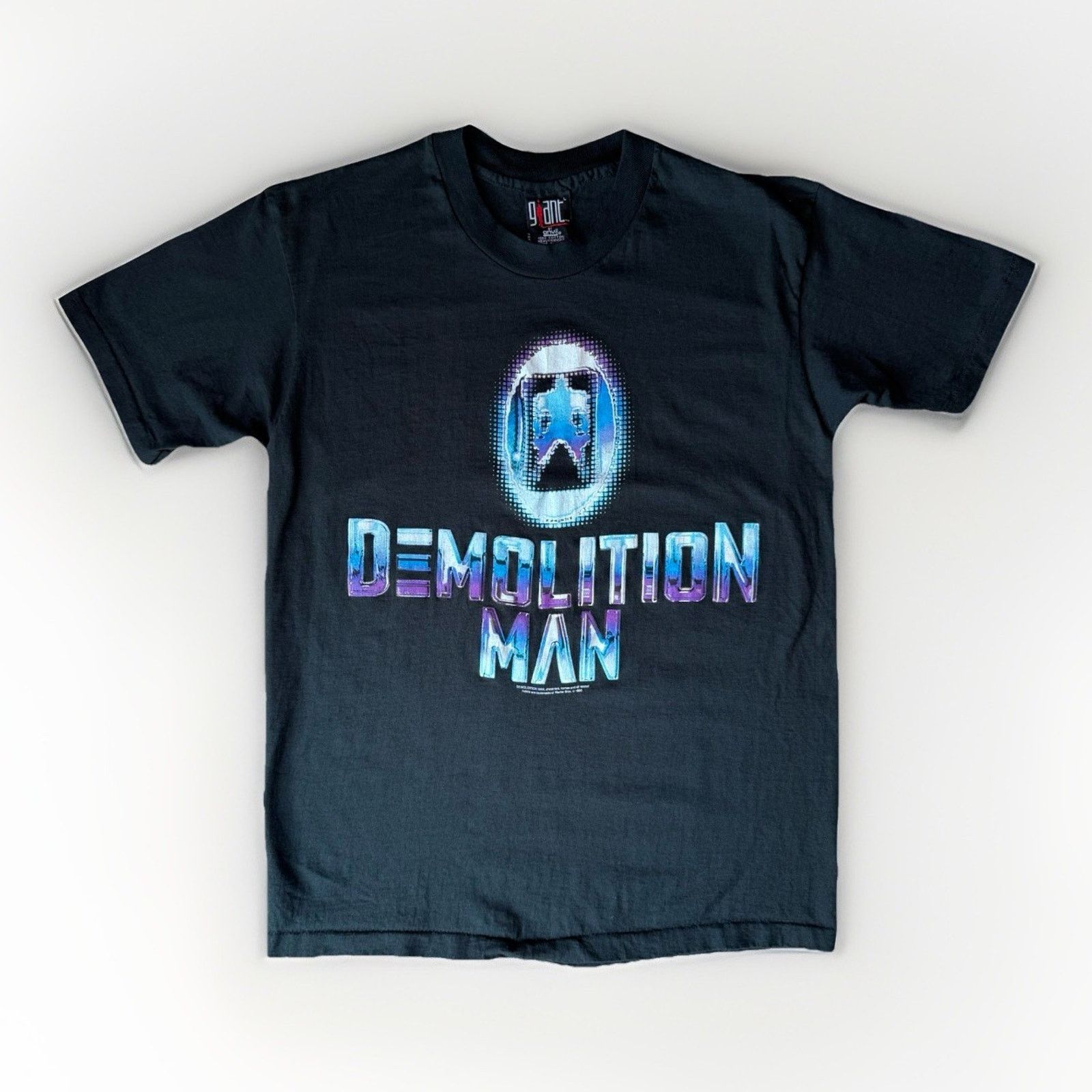 Giant Vintage Demolition Man Shirt L Black 90s Giant Movie Promo Size US L / EU 52-54 / 3 - 1 Thumbnail
