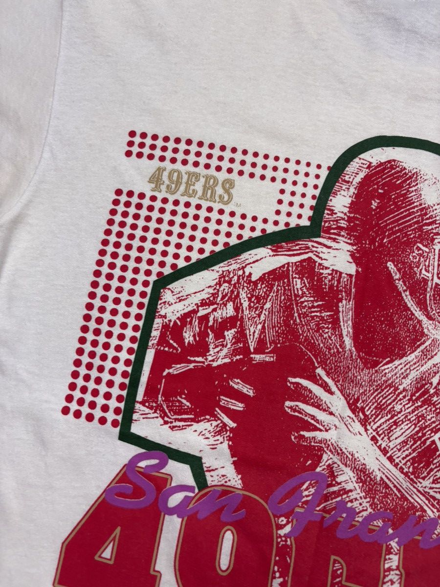 NFL 1990s San Francisco 49ers NFL Double Sided Tee Vintage Rare Size US L / EU 52-54 / 3 - 22 Thumbnail