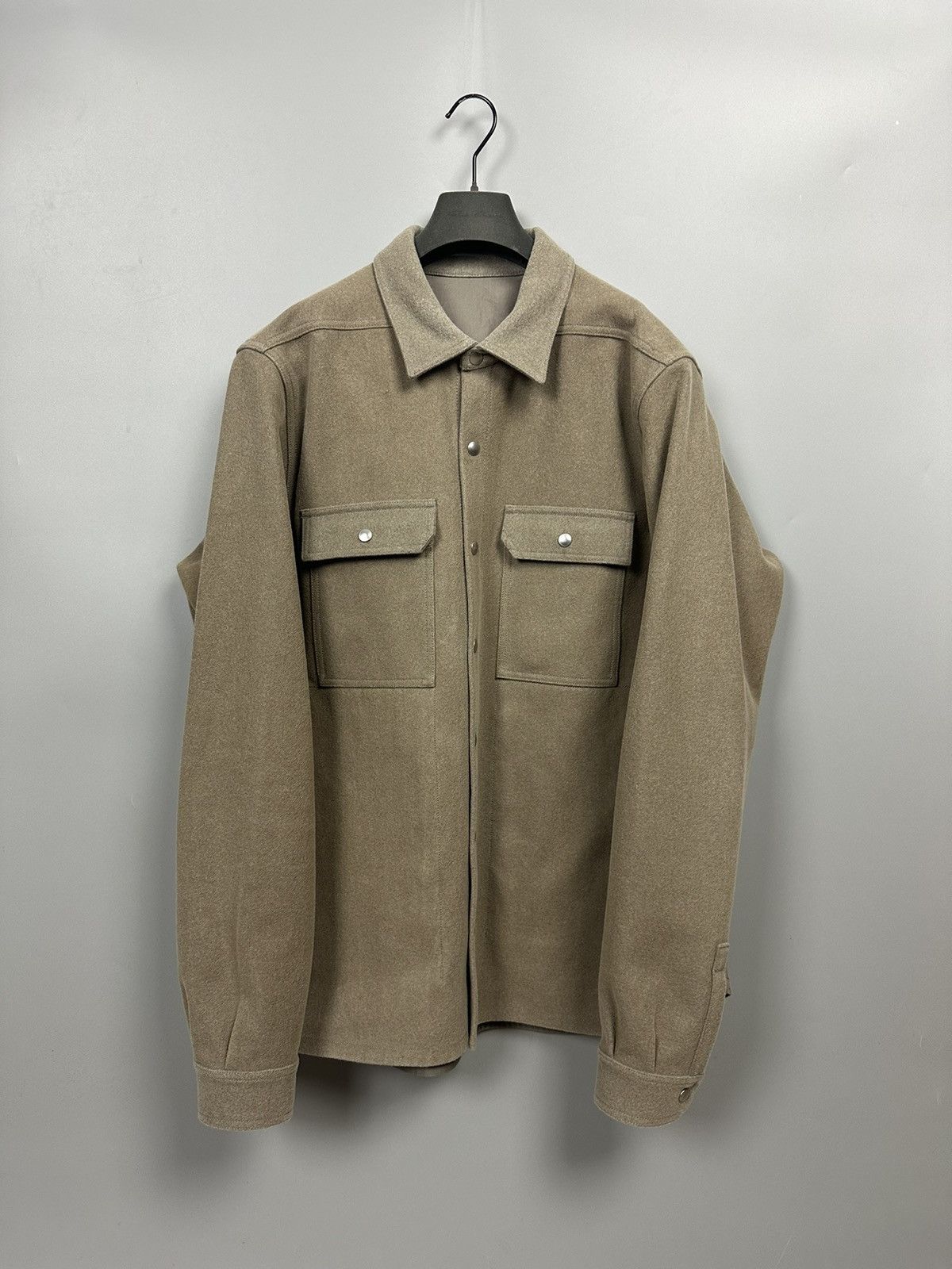 Rick Owens FW20 ‘PERFORMA’ Boiled Wool Outershirt Size US XL / EU 56 / 4 - 1 Thumbnail
