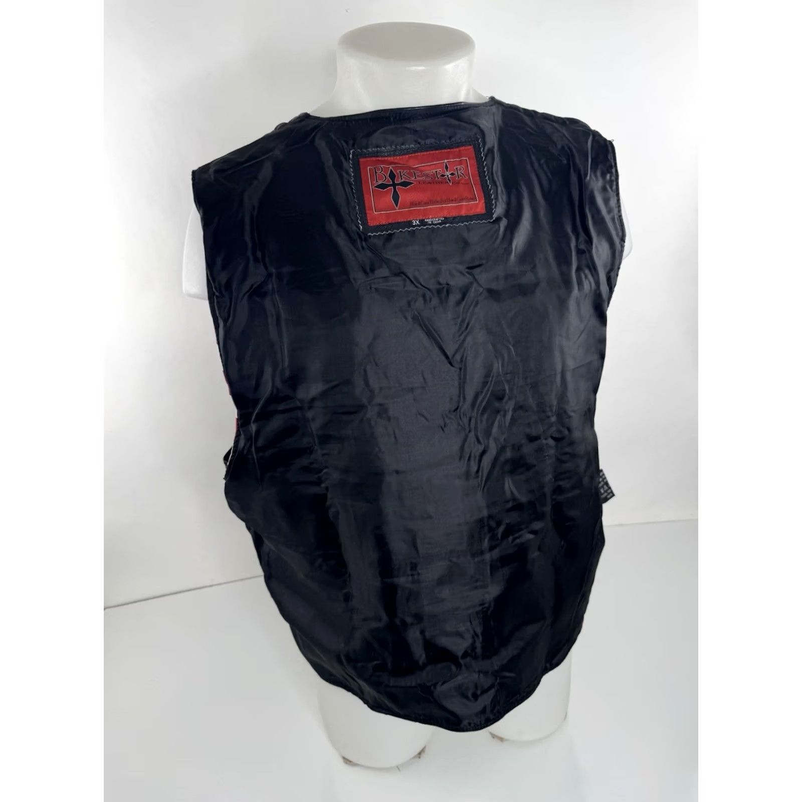 Vintage Nike Shirt USA Embroidered Leather Mens 3XL Vest Biker Independence Day Leather USA Size US XXL / EU 58 / 5 - 4 Thumbnail