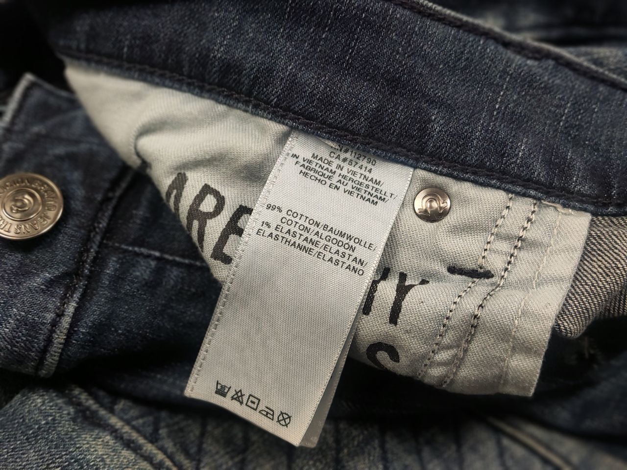 True Religion Vintage True Religion rocco New Moto Denim Jeans Y2K Style Size US 36 / EU 52 - 19 Thumbnail