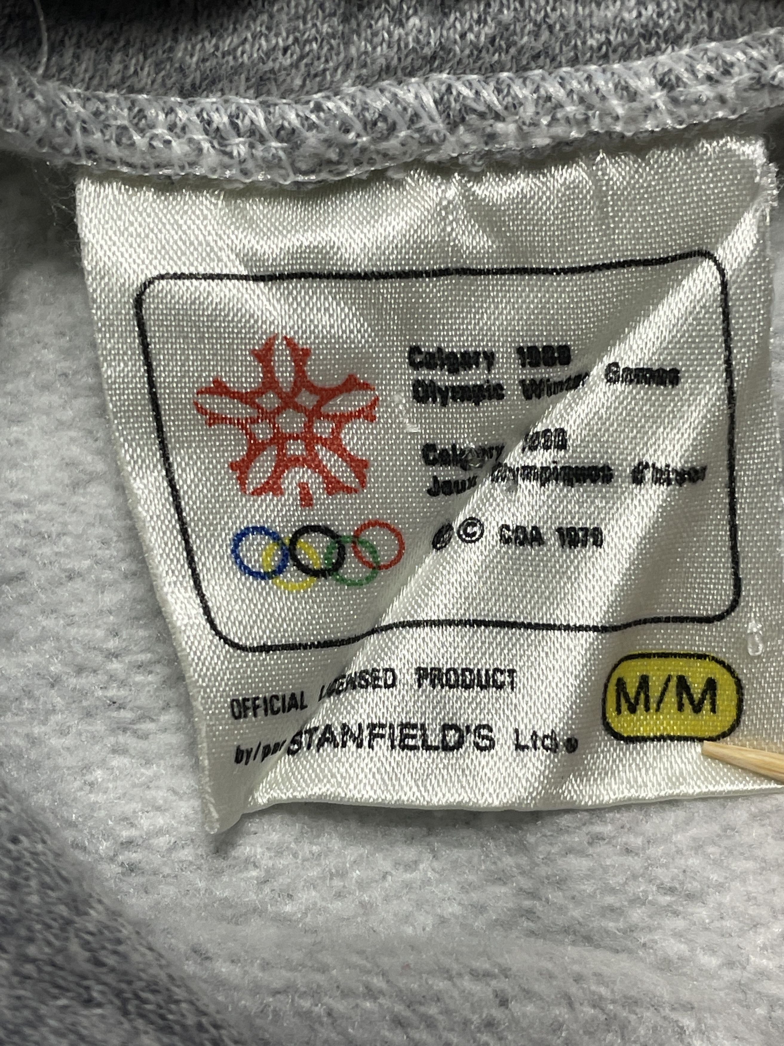 USA Olympics ❗️RARE❗️1988 Vintage Calgary Olympics Canada Hoodie Boxy 80s Size US S / EU 44-46 / 1 - 4 Thumbnail
