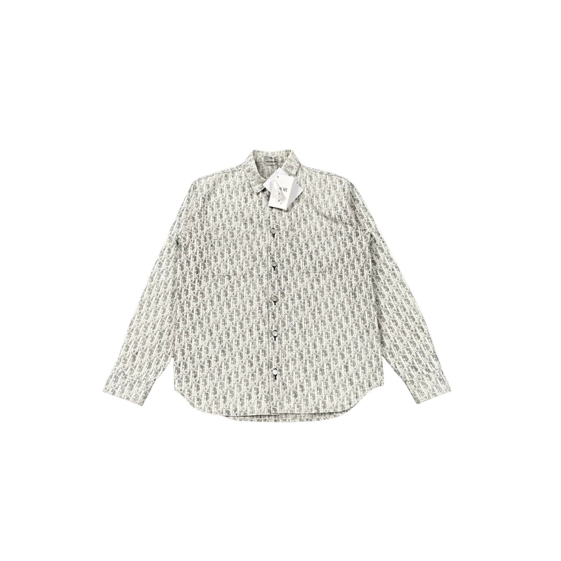 Dior Dior Oblique Patterned Shirt Size S Size US S / EU 44-46 / 1 - 1 Thumbnail