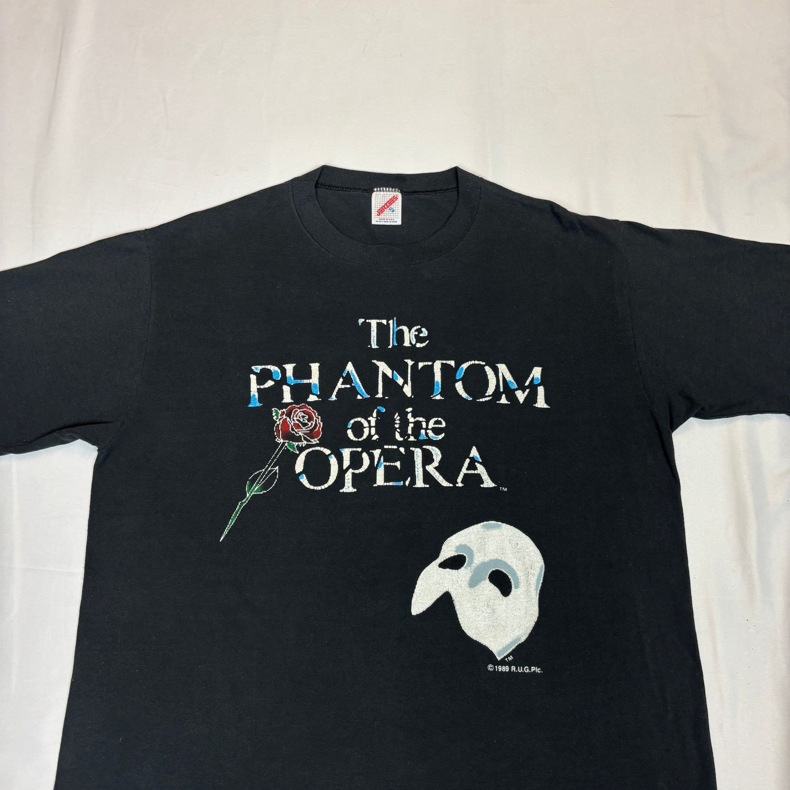 Jerzees × Vintage Vintage 80s Phantom of the Opera Single Stitch Shirt Mens XL Size US XL / EU 56 / 4 - 2 Thumbnail