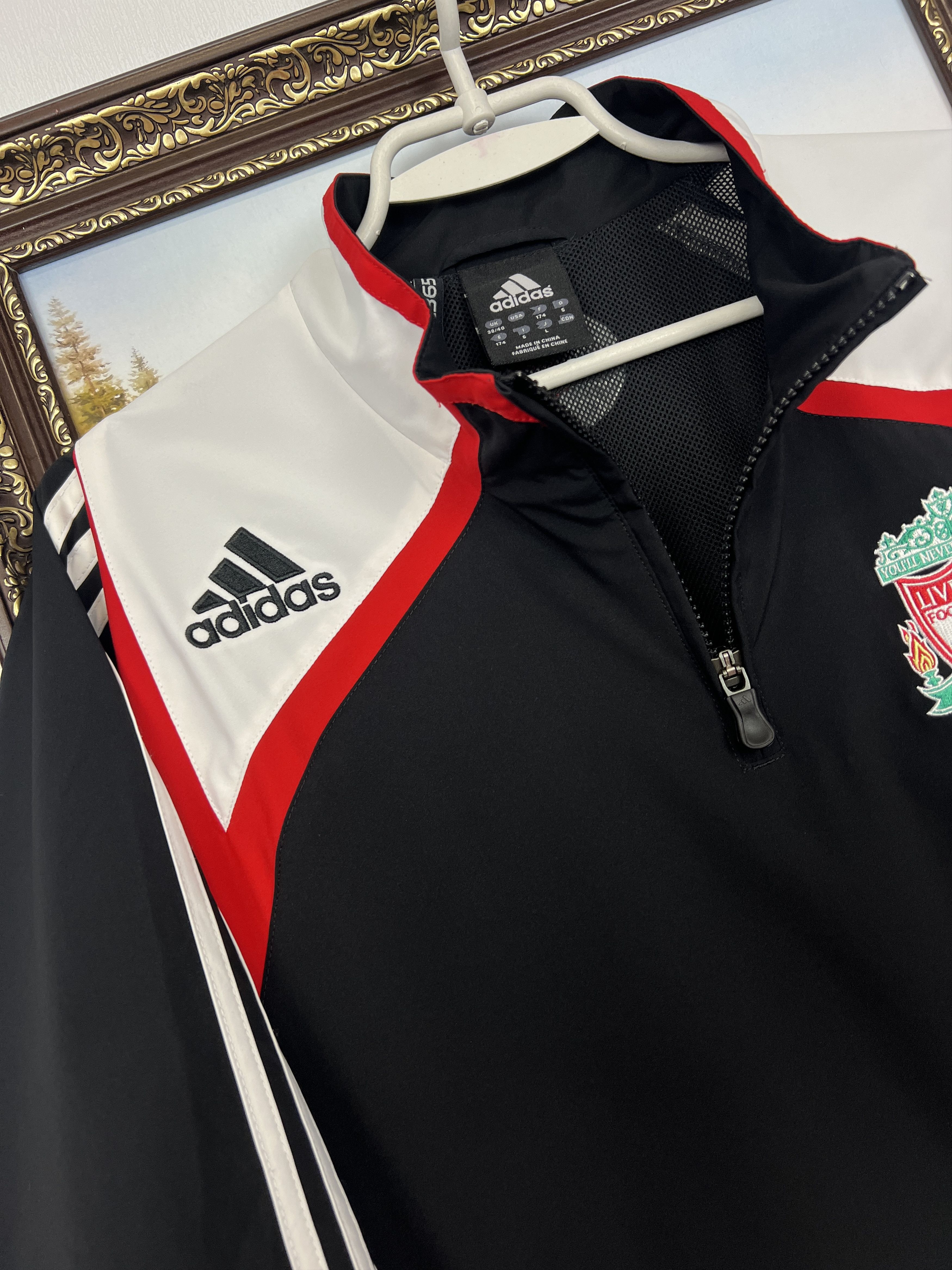 Adidas Vintage Adidas Liverpool Football Jacket Soccer Track Top Size US M / EU 48-50 / 2 - 4 Thumbnail