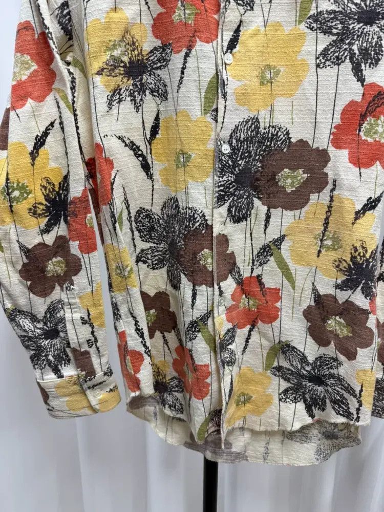 Junya Watanabe Junya Watanabe Junya Watanabe Flowers Print Shirt-2506 Size US M / EU 48-50 / 2 - 5 Thumbnail