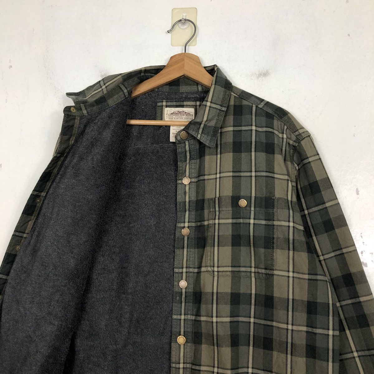 Japanese Brand Vintage Chore Jacket Plaid Blanket Katahdin Iron Work Tartan Size US M / EU 48-50 / 2 - 14 Thumbnail