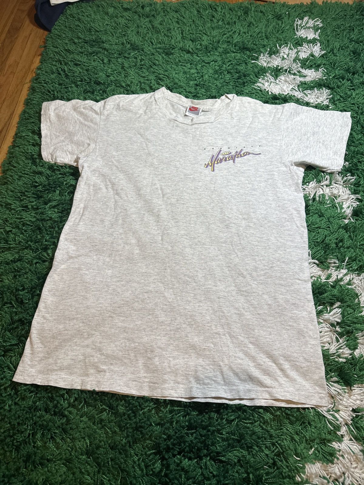 Nike Vintage Nike 1994 Honolulu Marathon Tee Size US M / EU 48-50 / 2 - 3 Thumbnail
