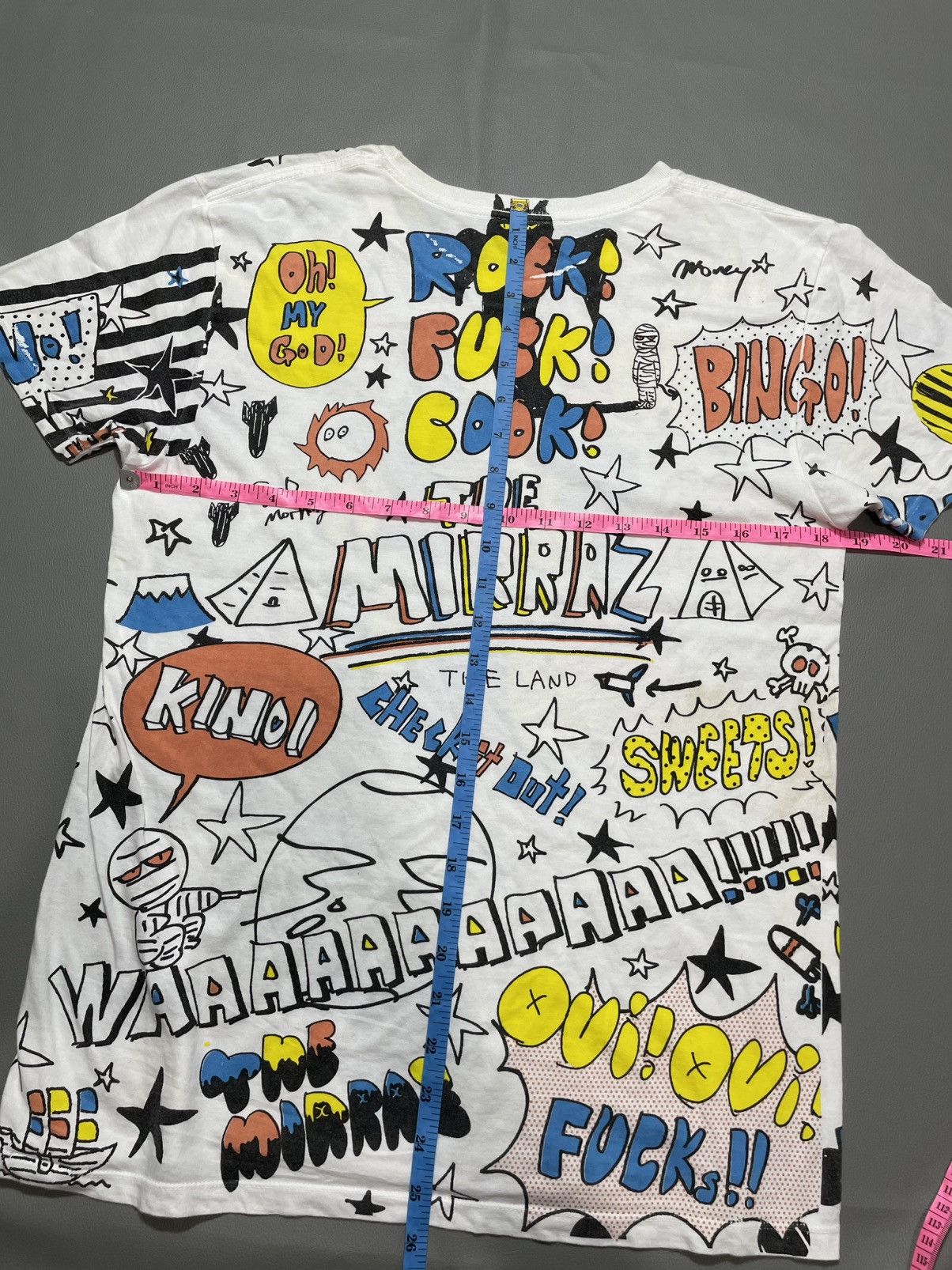 Hysteric Glamour Japanese Daluc Poem Art Tee gravity style Size US M / EU 48-50 / 2 - 5 Thumbnail